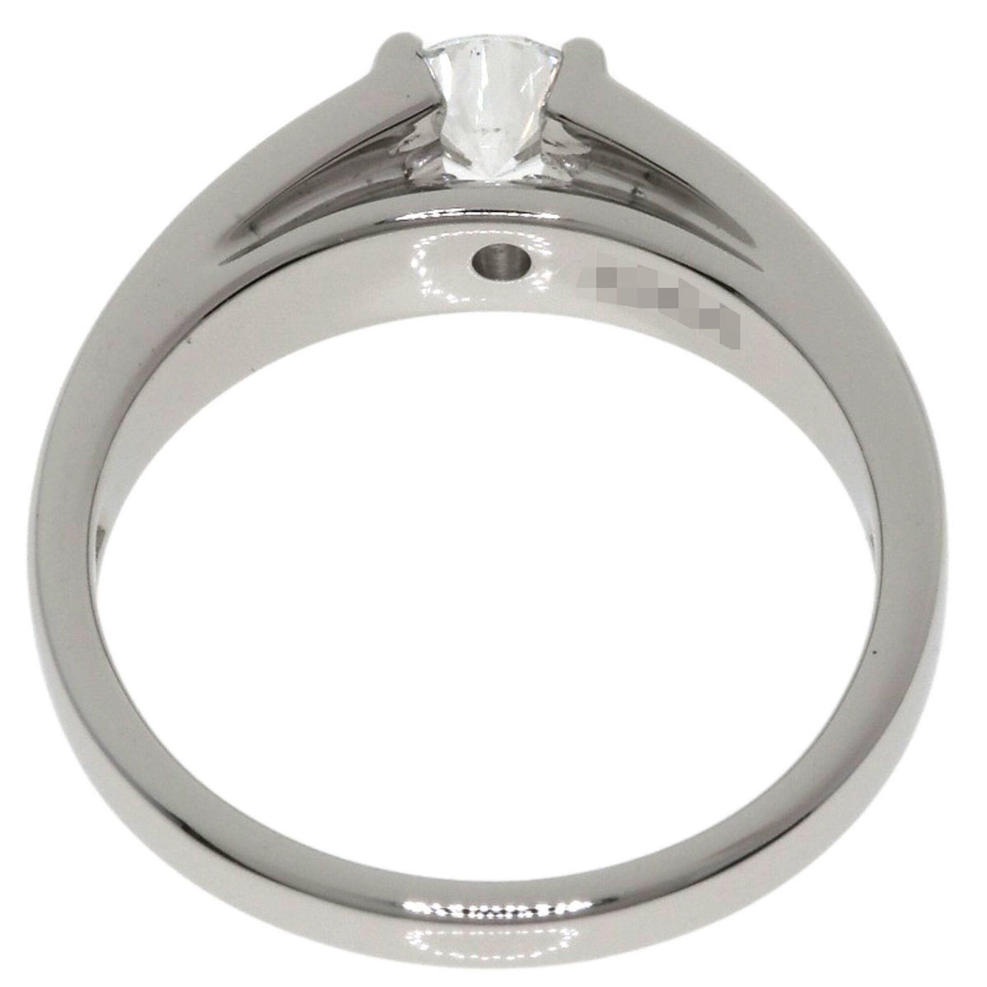 Bvlgari BVLGARI Marry Me Solitaire Diamond Ring, Platinum PT950, Women's. Size ONE SIZE - 4 Thumbnail