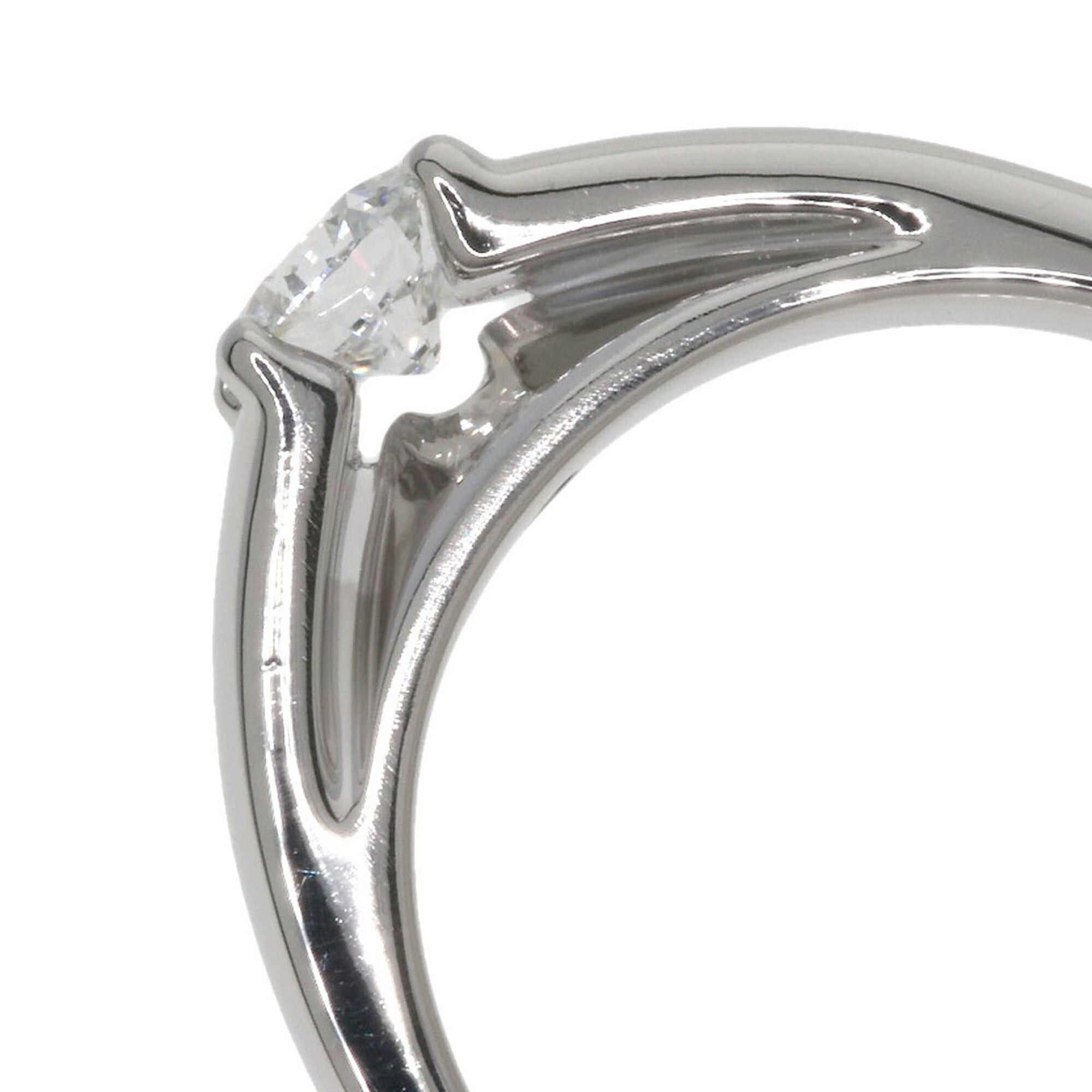 Bvlgari BVLGARI Marry Me Solitaire Diamond Ring, Platinum PT950, Women's. Size ONE SIZE - 8 Thumbnail