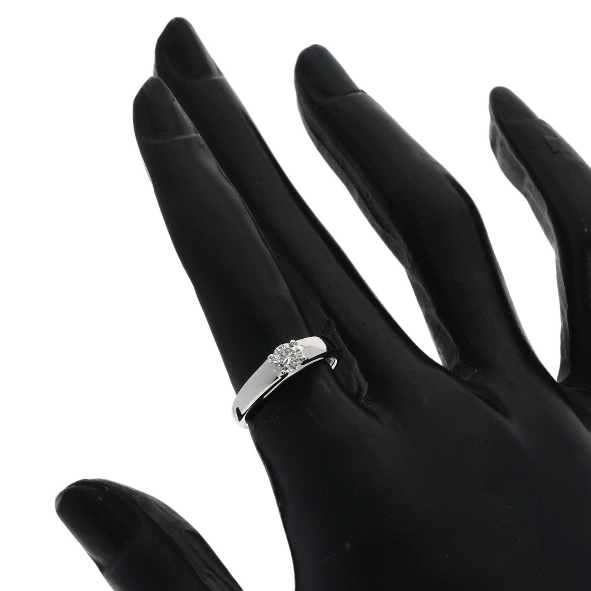 Bvlgari BVLGARI Marry Me Solitaire Diamond Ring, Platinum PT950, Women's. Size ONE SIZE - 7 Thumbnail
