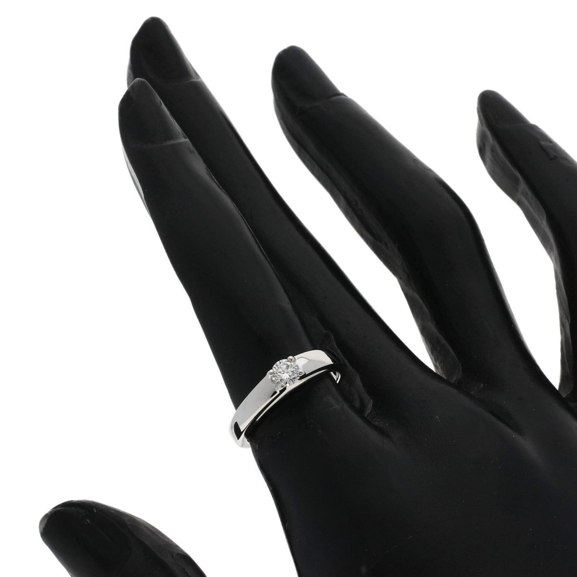 Bvlgari BVLGARI Marry Me Solitaire Diamond Ring, Platinum PT950, Women's. Size ONE SIZE - 7 Thumbnail