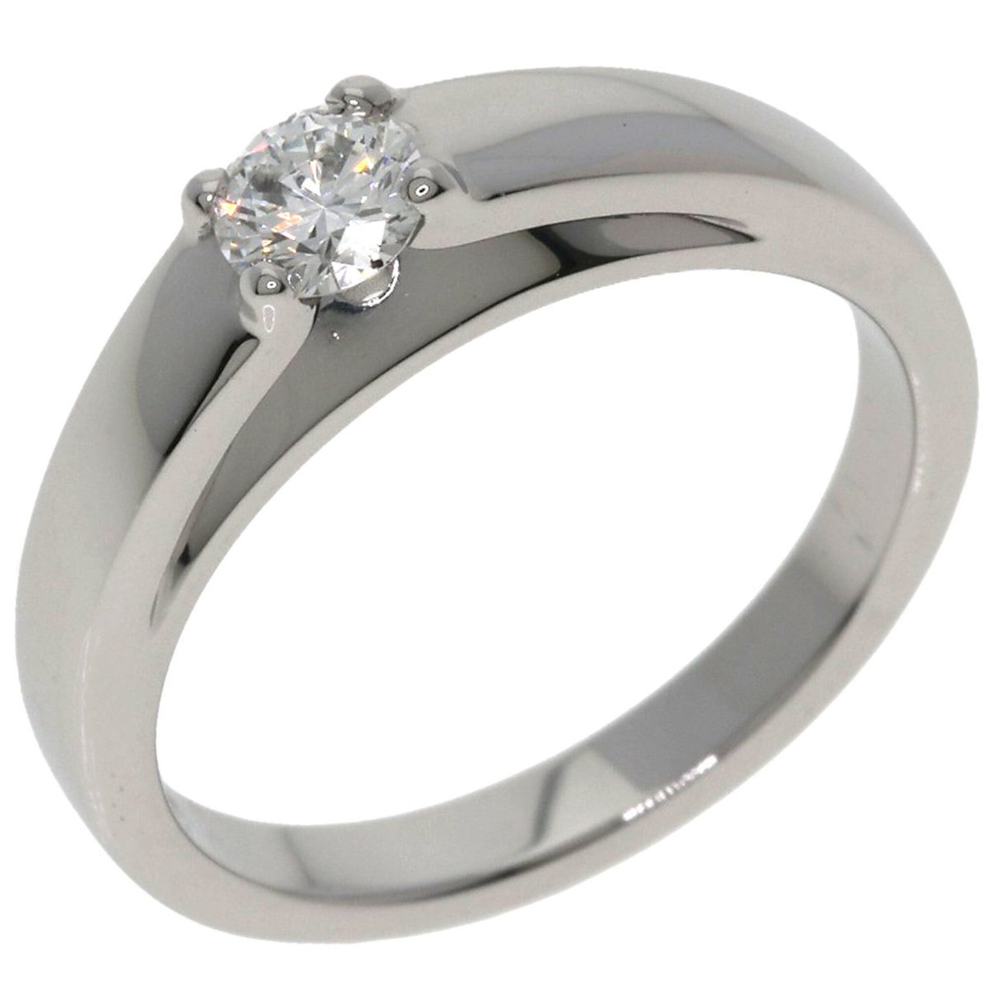 Bvlgari BVLGARI Marry Me Solitaire Diamond Ring, Platinum PT950, Women's. Size ONE SIZE - 2 Thumbnail