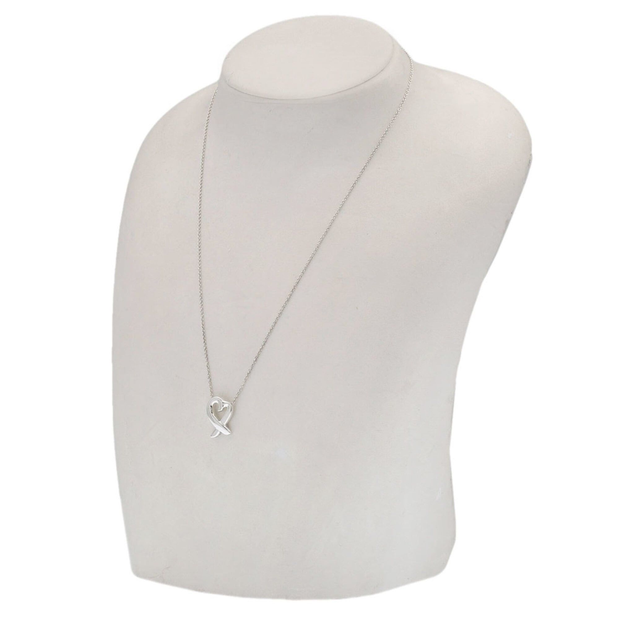 Tiffany & Co. Tiffany & Co. Loving Heart Necklace, Silver, Women's. Size ONE SIZE - 4 Thumbnail