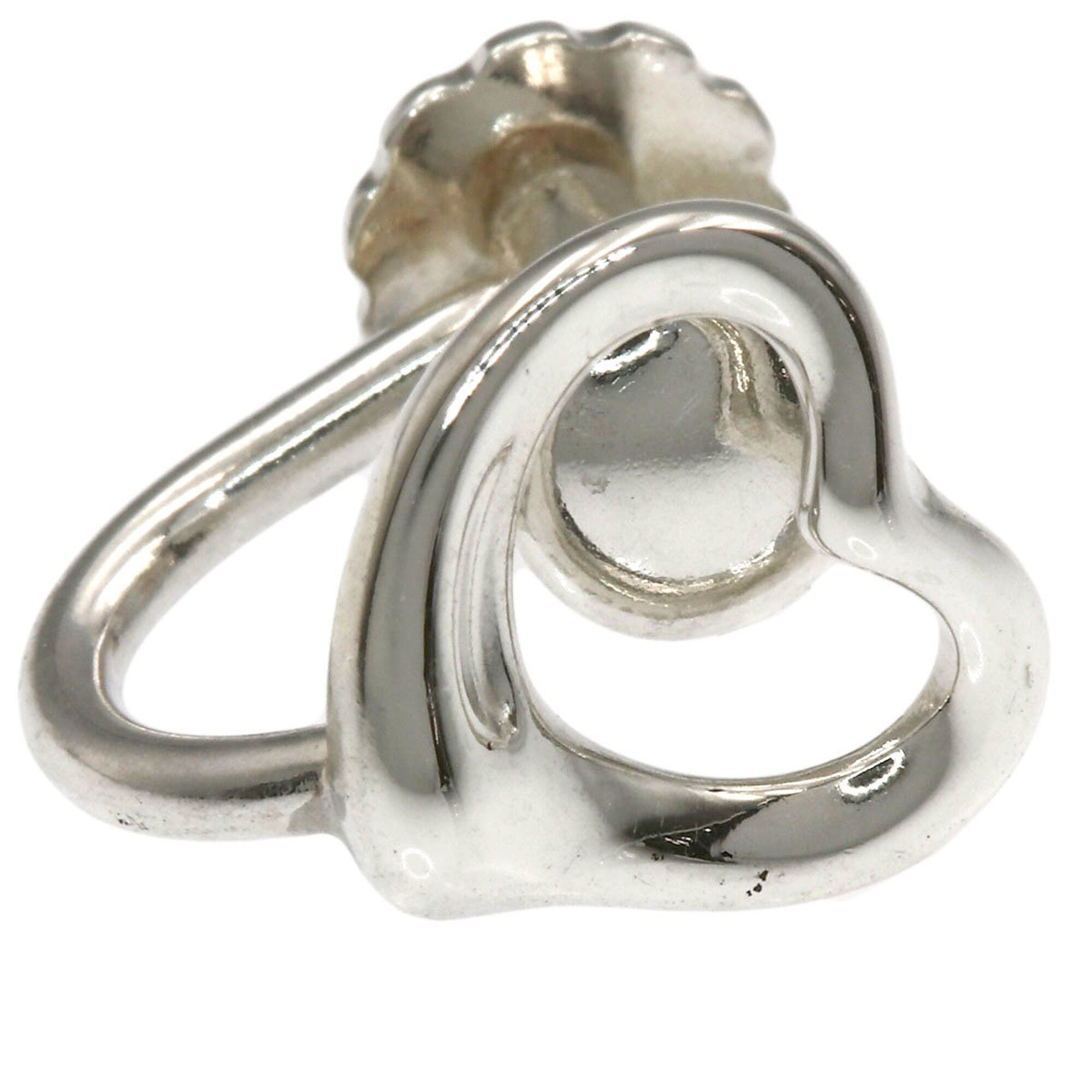 Tiffany & Co. Tiffany & Co. Open Heart Earrings, Silver, Women's. Size ONE SIZE - 6 Thumbnail