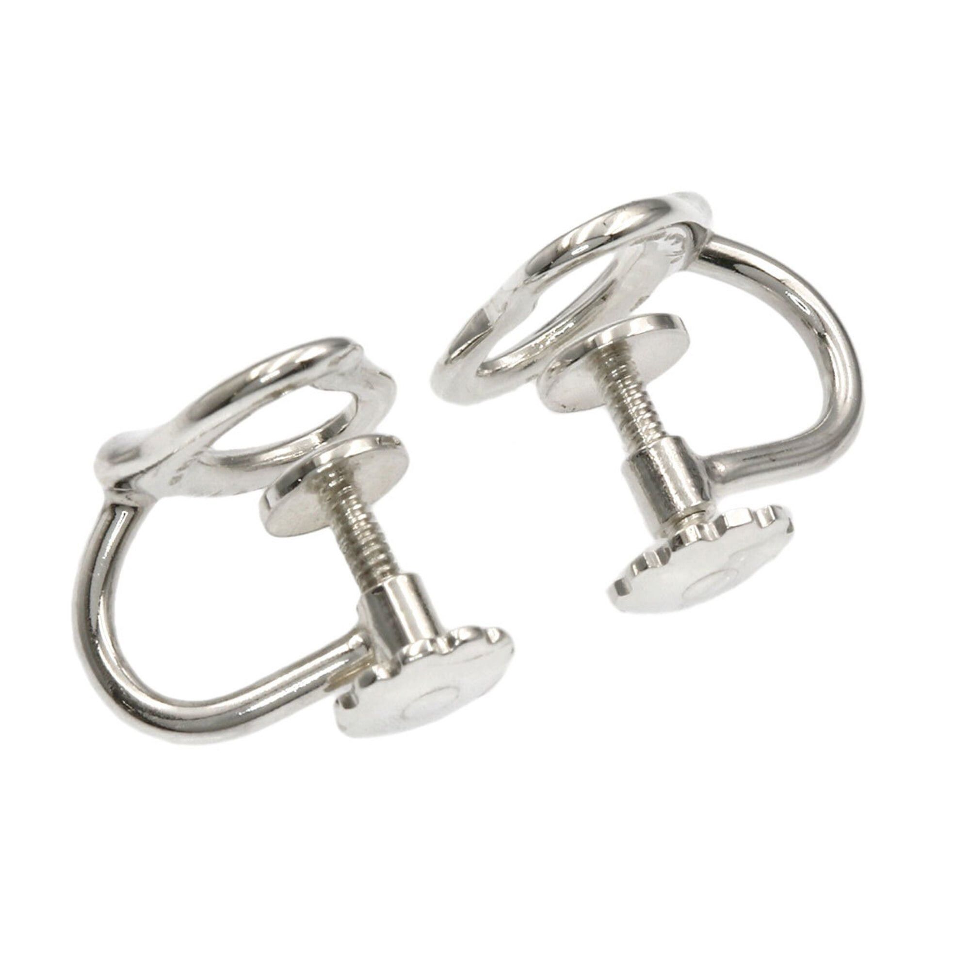 Tiffany & Co. Tiffany & Co. Open Heart Earrings, Silver, Women's. Size ONE SIZE - 2 Thumbnail