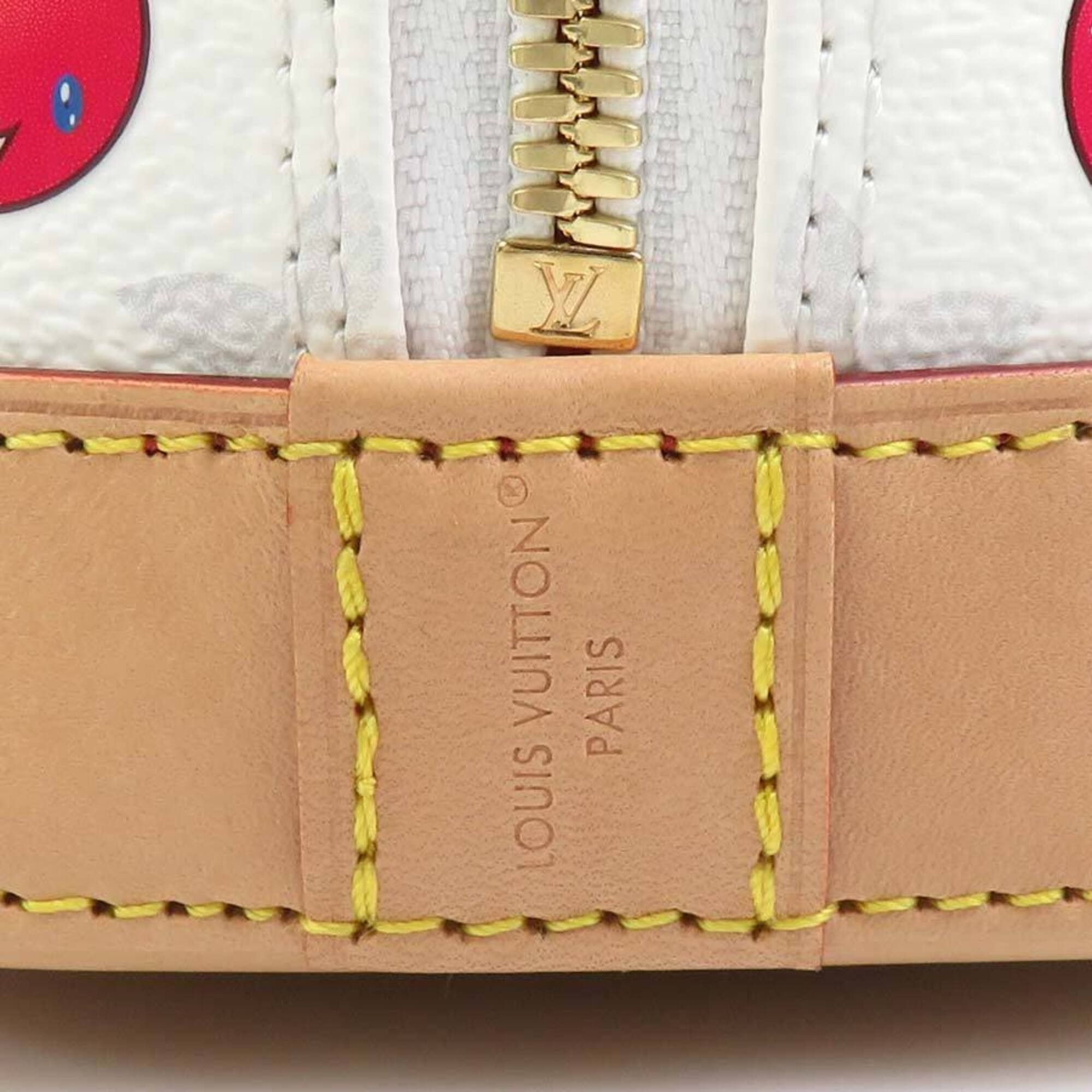 Louis Vuitton Louis Vuitton Handbag Shoulder Bag LV x TM Monogram Cherry Alma BB White Women's M14234 90247a Size ONE SIZE - 13 Thumbnail
