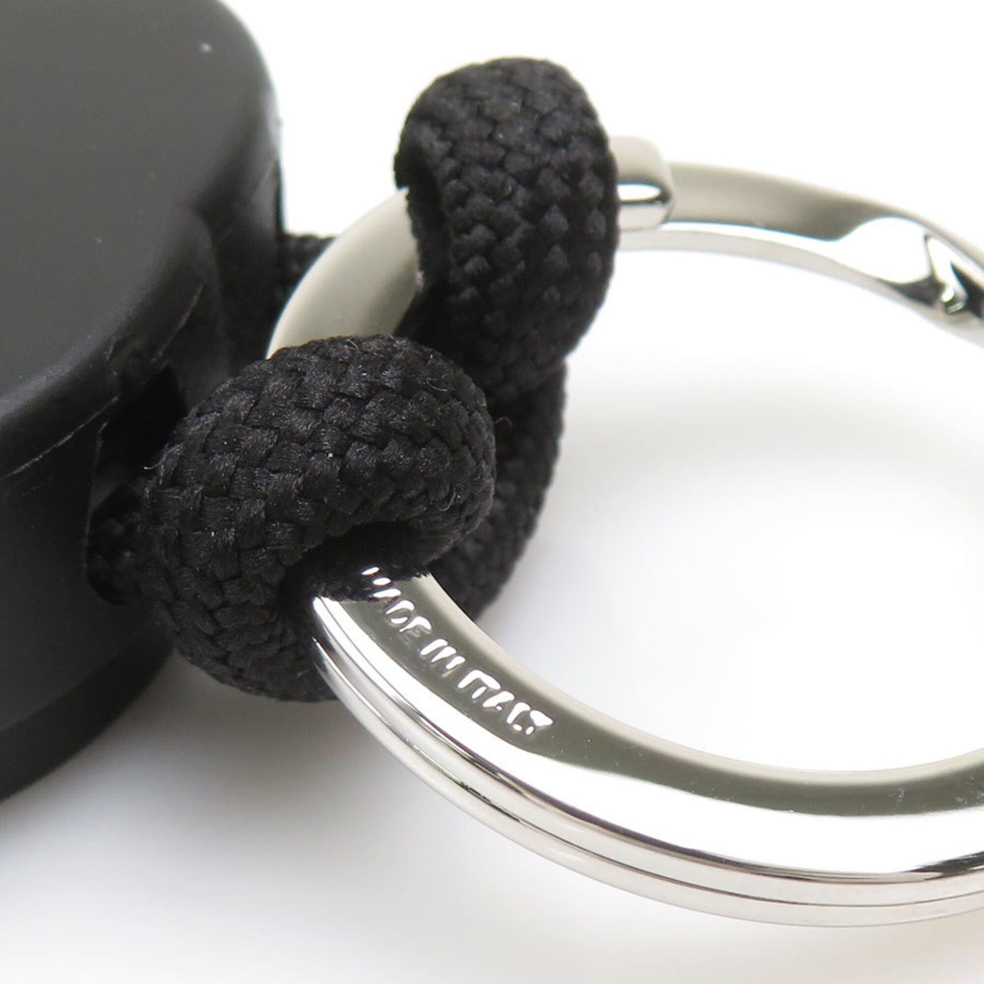 Gucci Gucci Charm Keyring Nylon Black Men's Women's 56683k Size ONE SIZE - 8 Thumbnail