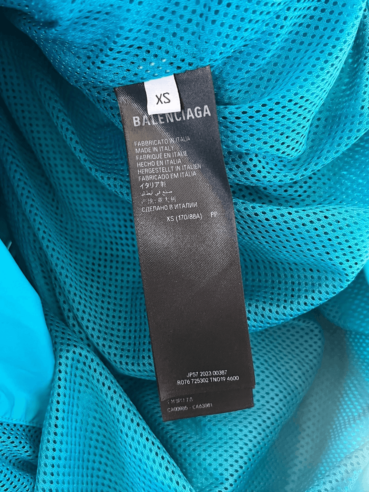 Balenciaga Balenciaga Lake Blue Jacket Size XS / US 0-2 / IT 36-38 - 4 Thumbnail
