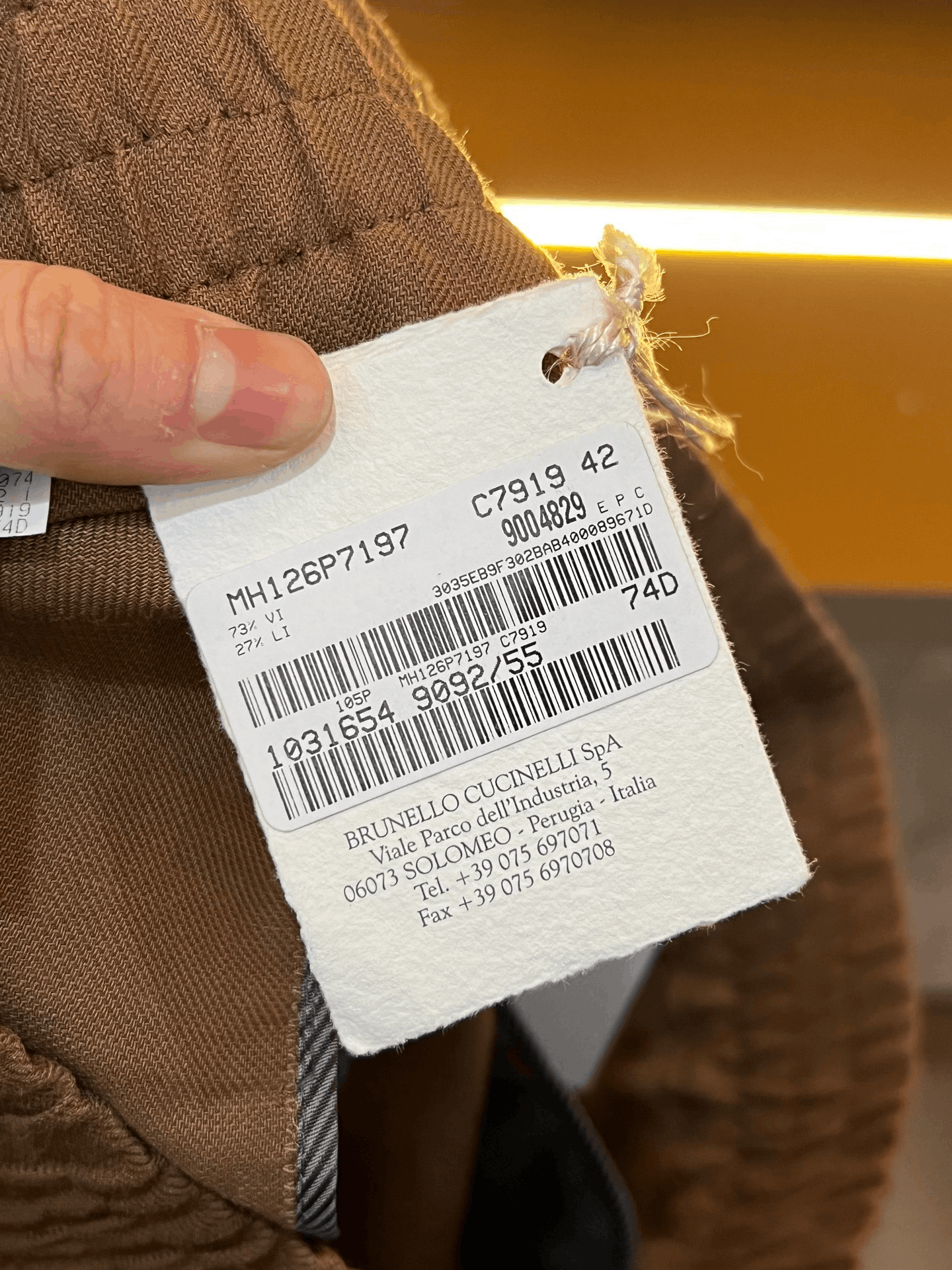 Brunello Cucinelli Brunello Cucinelli Linen Blend Trousers Size US 26 / EU 42 - 3 Thumbnail