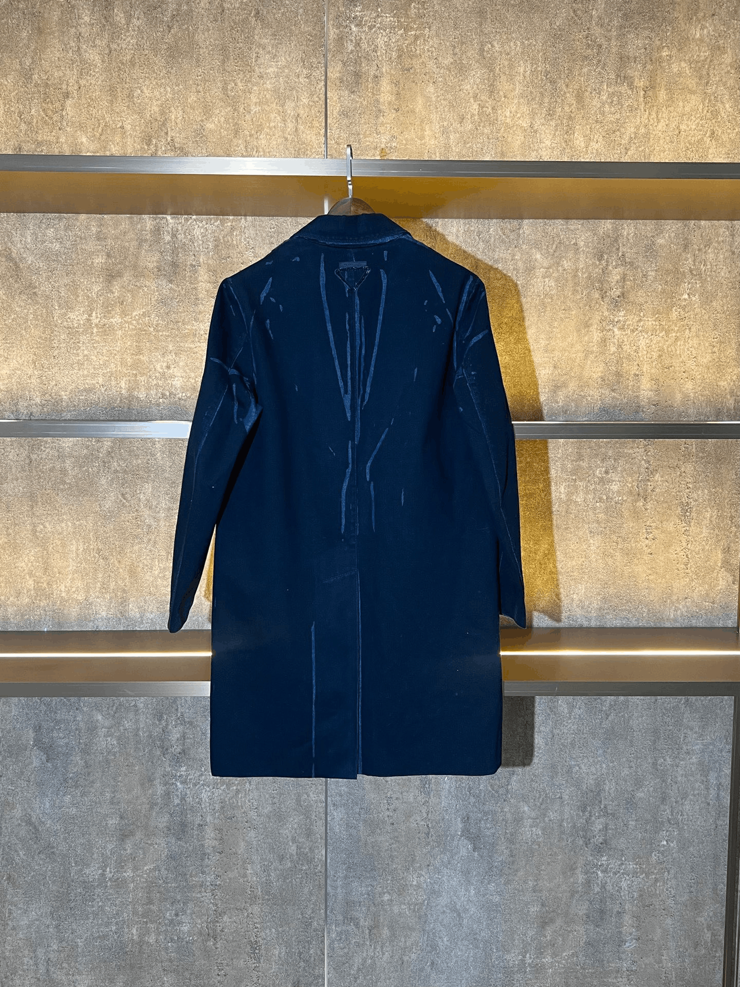 Prada Prada Runway Decolorized Denim Coat Size US S / EU 44-46 / 1 - 2 Thumbnail