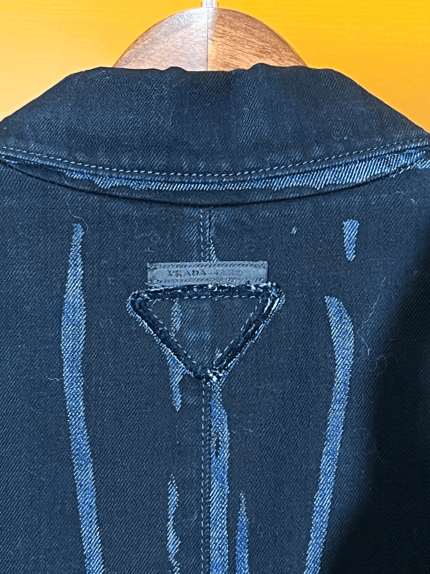 Prada Prada Runway Decolorized Denim Coat Size US S / EU 44-46 / 1 - 3 Thumbnail