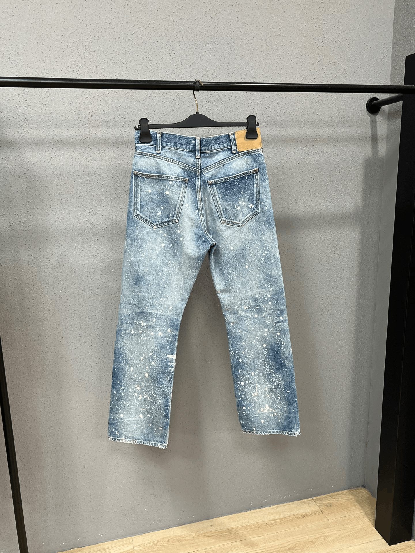 Celine Celine Washed Distressed Splatter Jeans Size 27" / US 4 / IT 40 - 2 Thumbnail