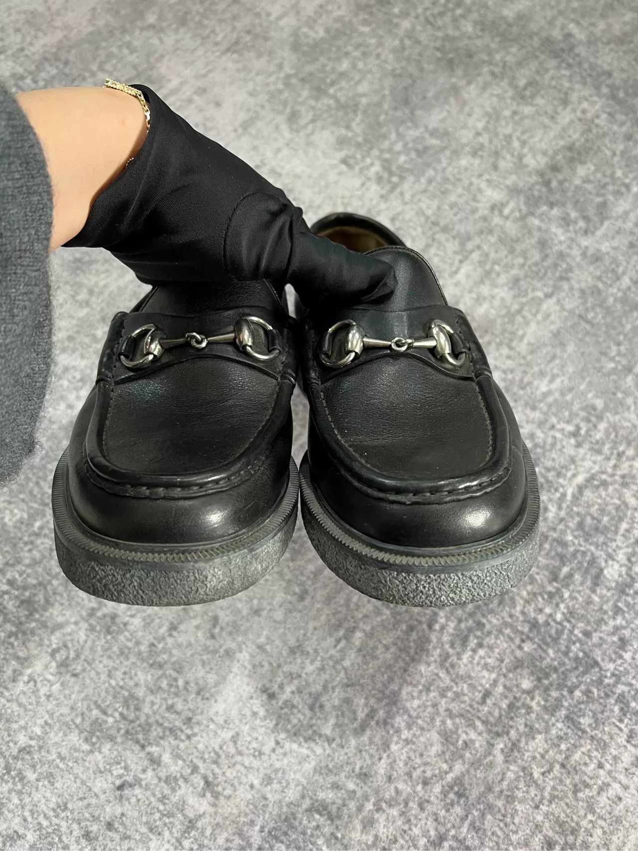 Gucci Gucci Horsebit Leather Shoes Size US 5.5 / IT 35.5 - 4 Thumbnail