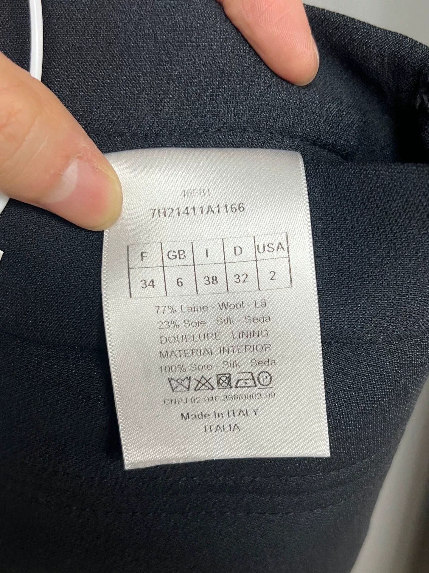 Dior Dior Wool Skort Size 34" / US 12 / IT 48 - 3 Thumbnail