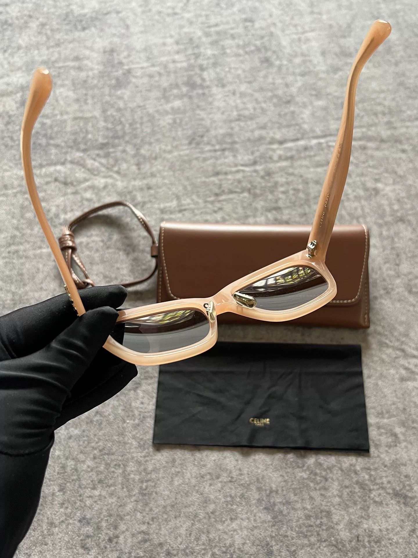 Celine Celine Triomphe Sunglasses Size ONE SIZE - 7 Thumbnail