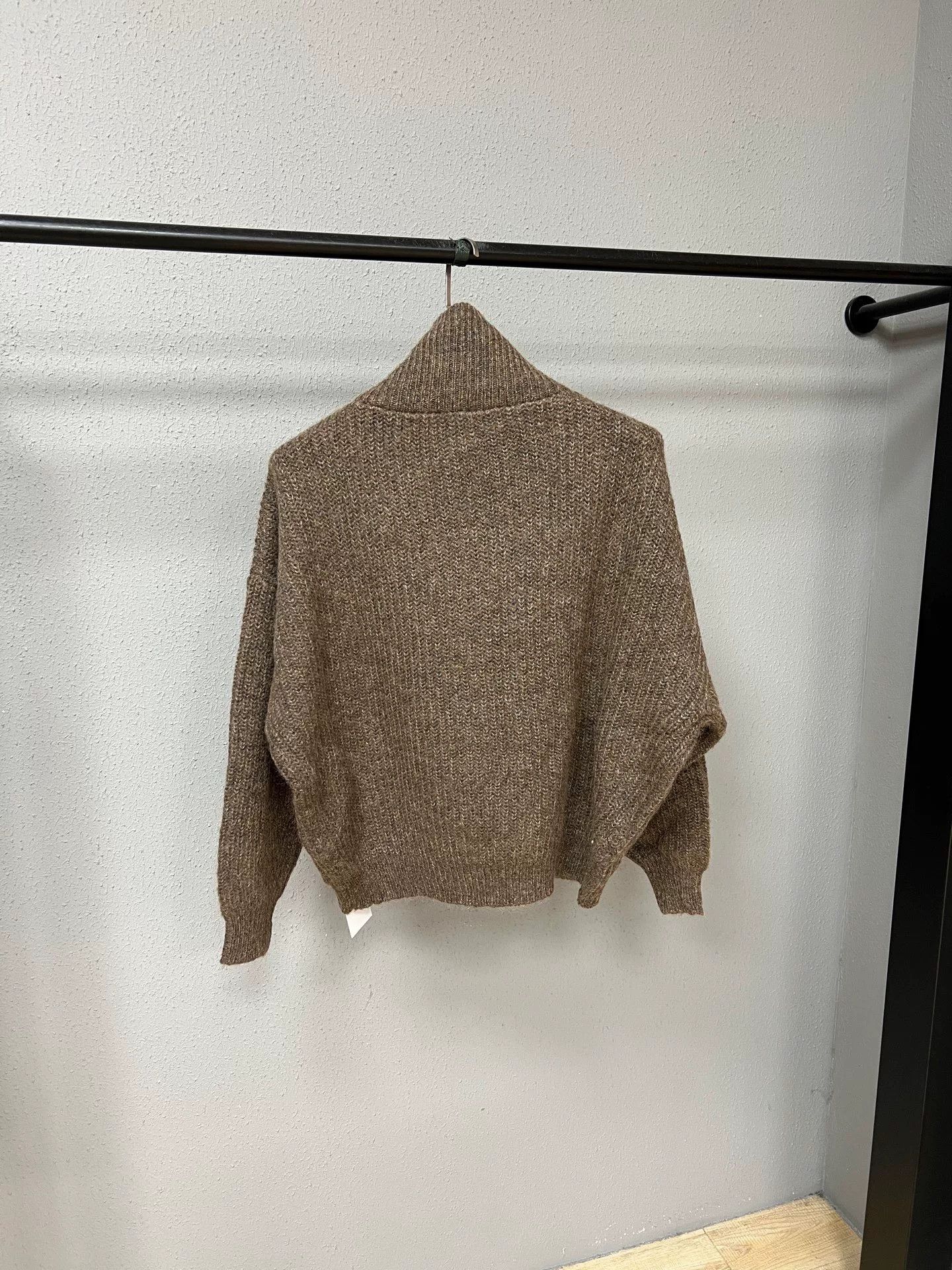 Isabel Marant Etoile Oat Mohair Half-Zip Pullover Sweater Size S / US 4 / IT 40 - 2 Thumbnail
