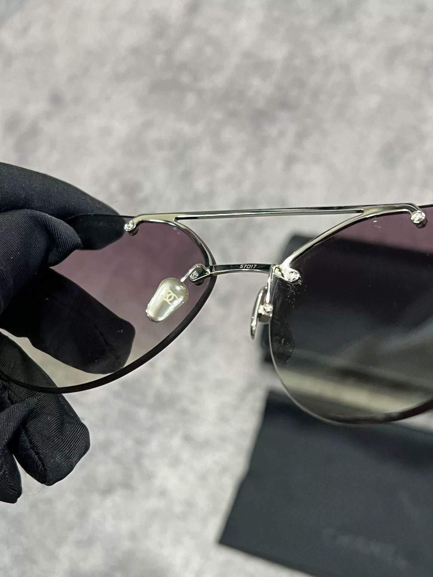 Chanel Chanel Gradient Sunglasses Size ONE SIZE - 8 Thumbnail