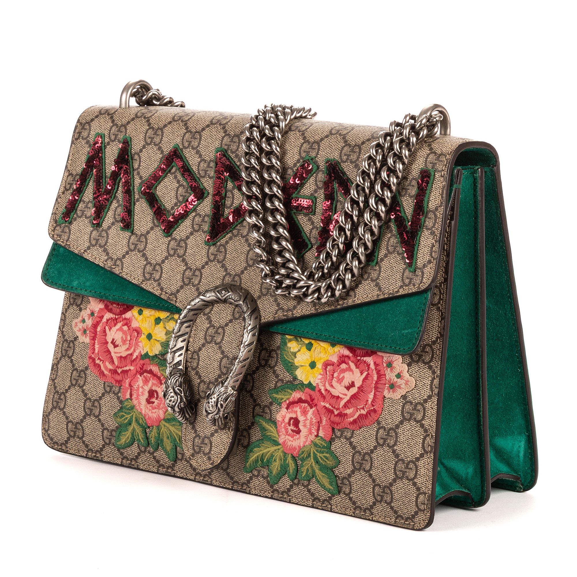 Gucci Dionysus Modern Sequin & Floral Embroidery Medium Size ONE SIZE - 2 Thumbnail