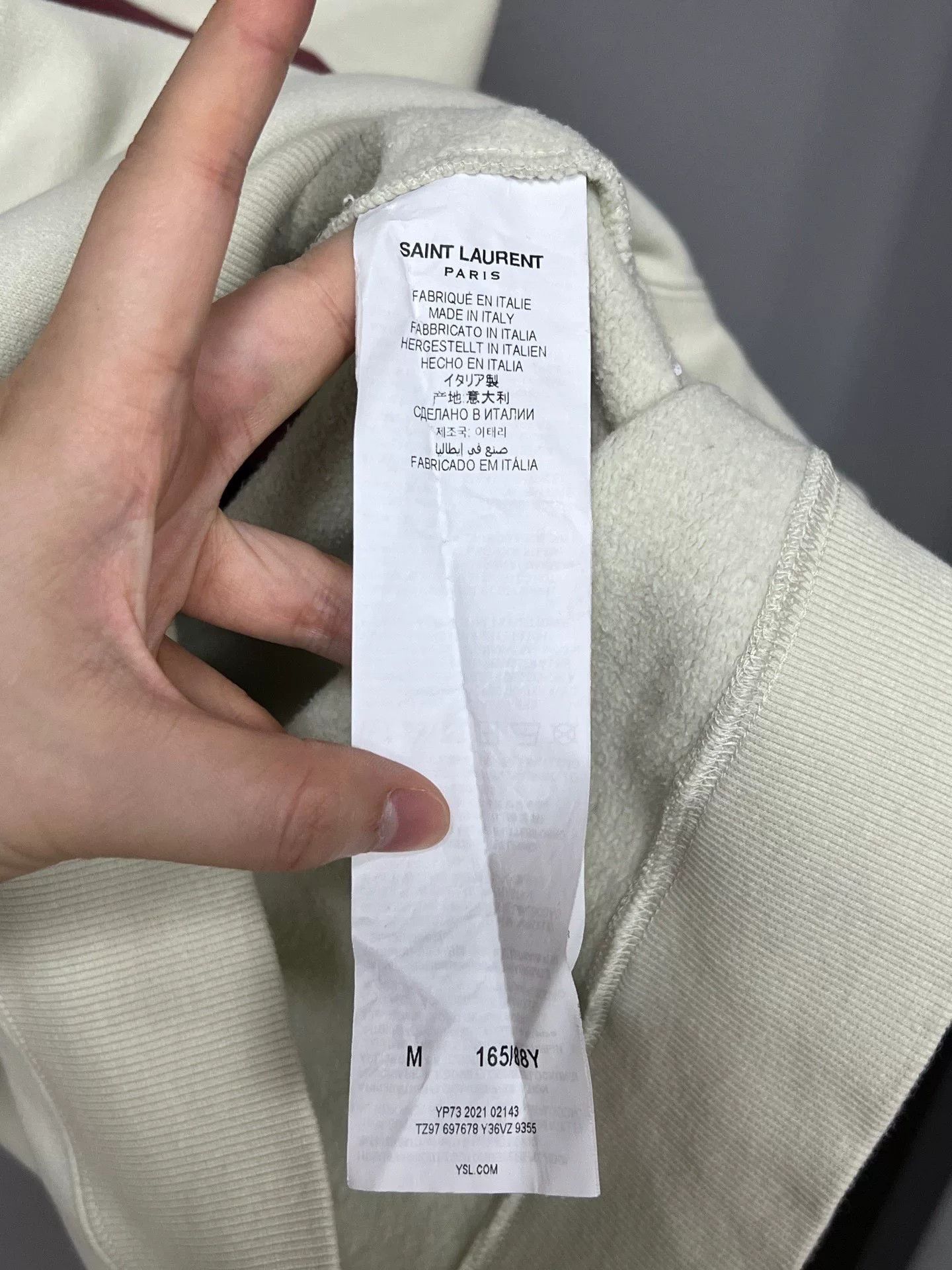 Yves Saint Laurent YSL Hoodie Size US M / EU 48-50 / 2 - 4 Thumbnail