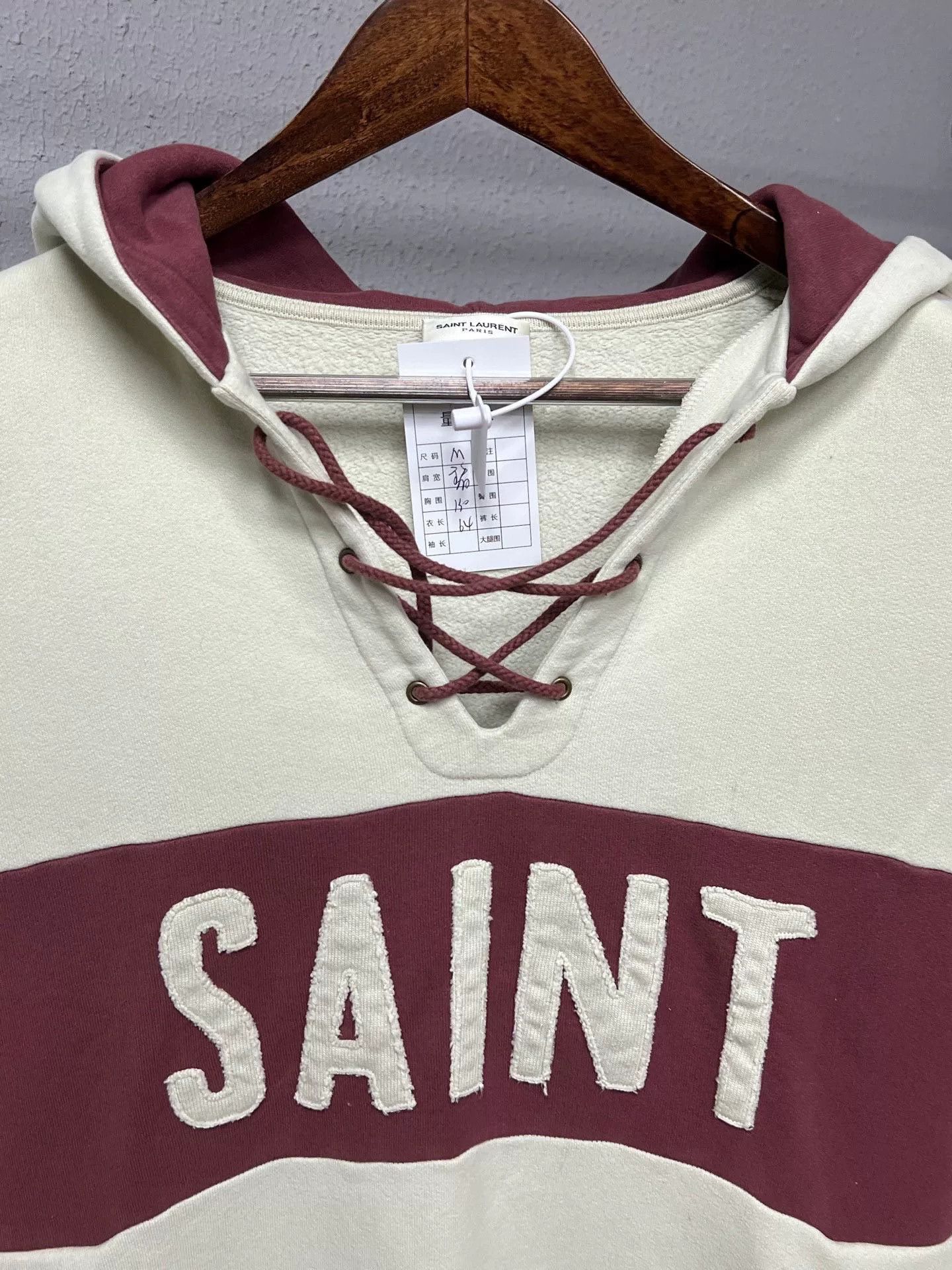 Yves Saint Laurent YSL Hoodie Size US M / EU 48-50 / 2 - 3 Thumbnail