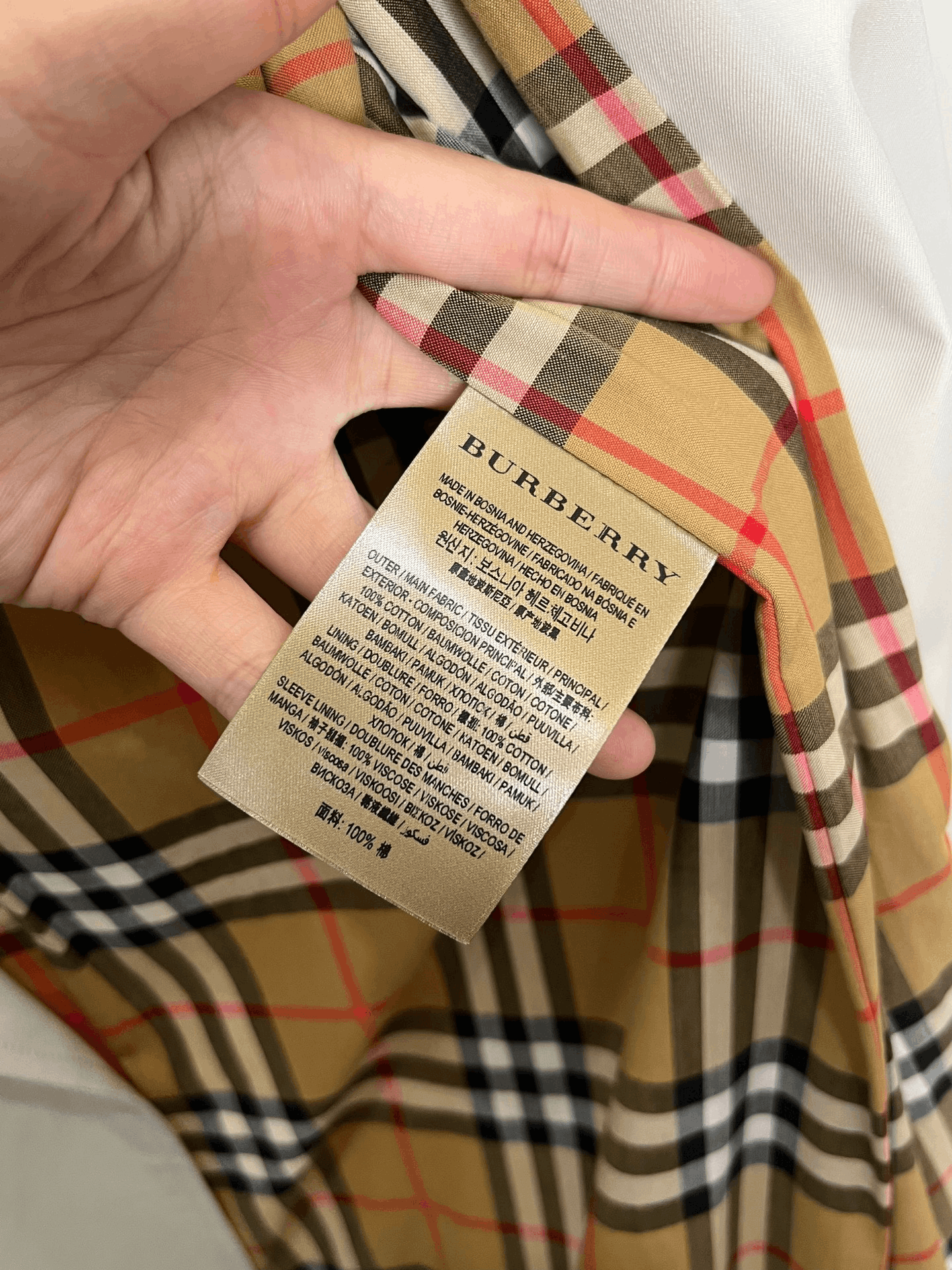 Burberry Burberry Double-Breasted Rainbow Trench Size S / US 4 / IT 40 - 4 Thumbnail