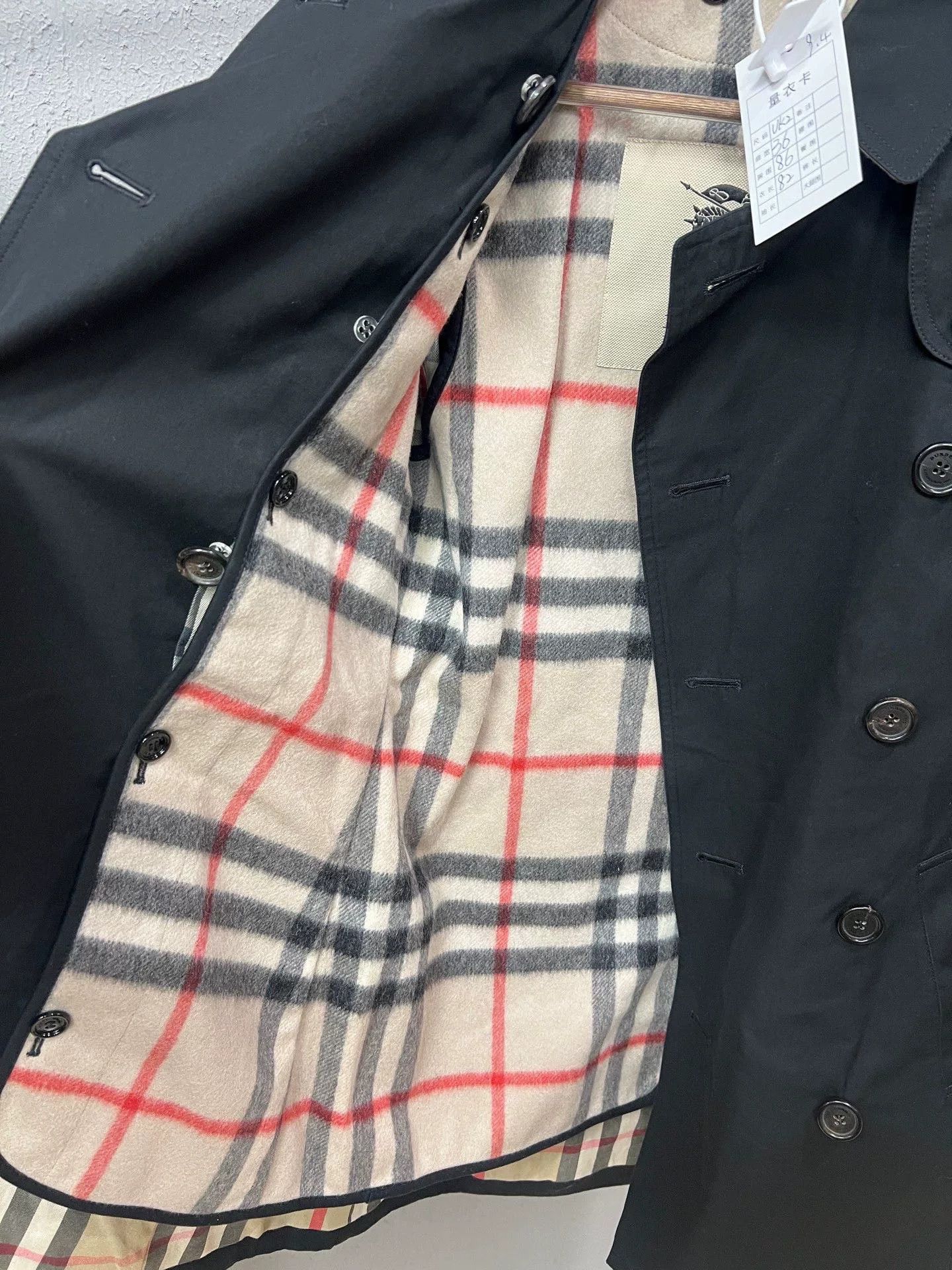 Burberry Burberry Plaid Trench Coat Size XS / US 0-2 / IT 36-38 - 3 Thumbnail