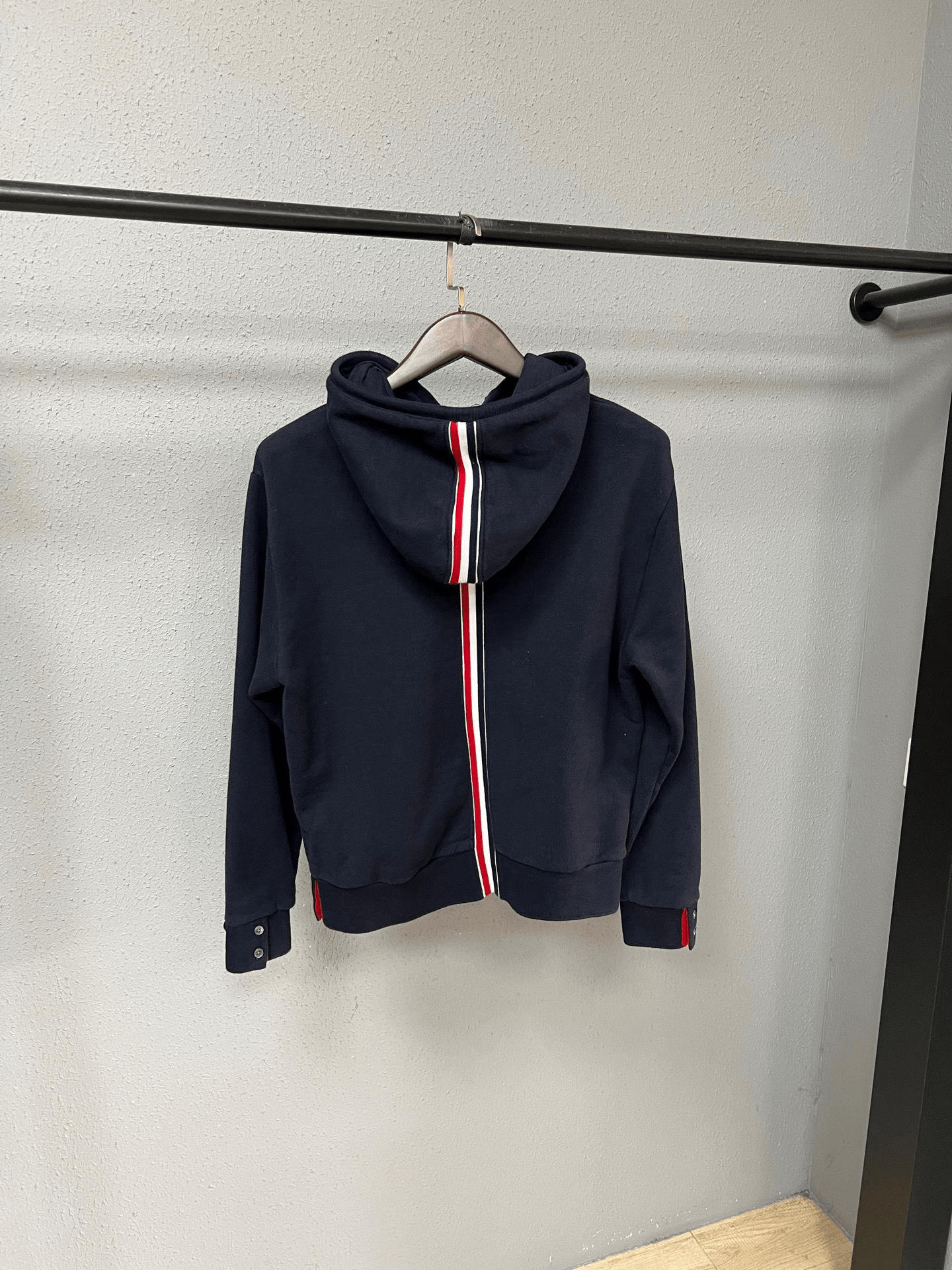Thom Browne Thom Browne Striped Hoodie Size US S / EU 44-46 / 1 - 2 Thumbnail