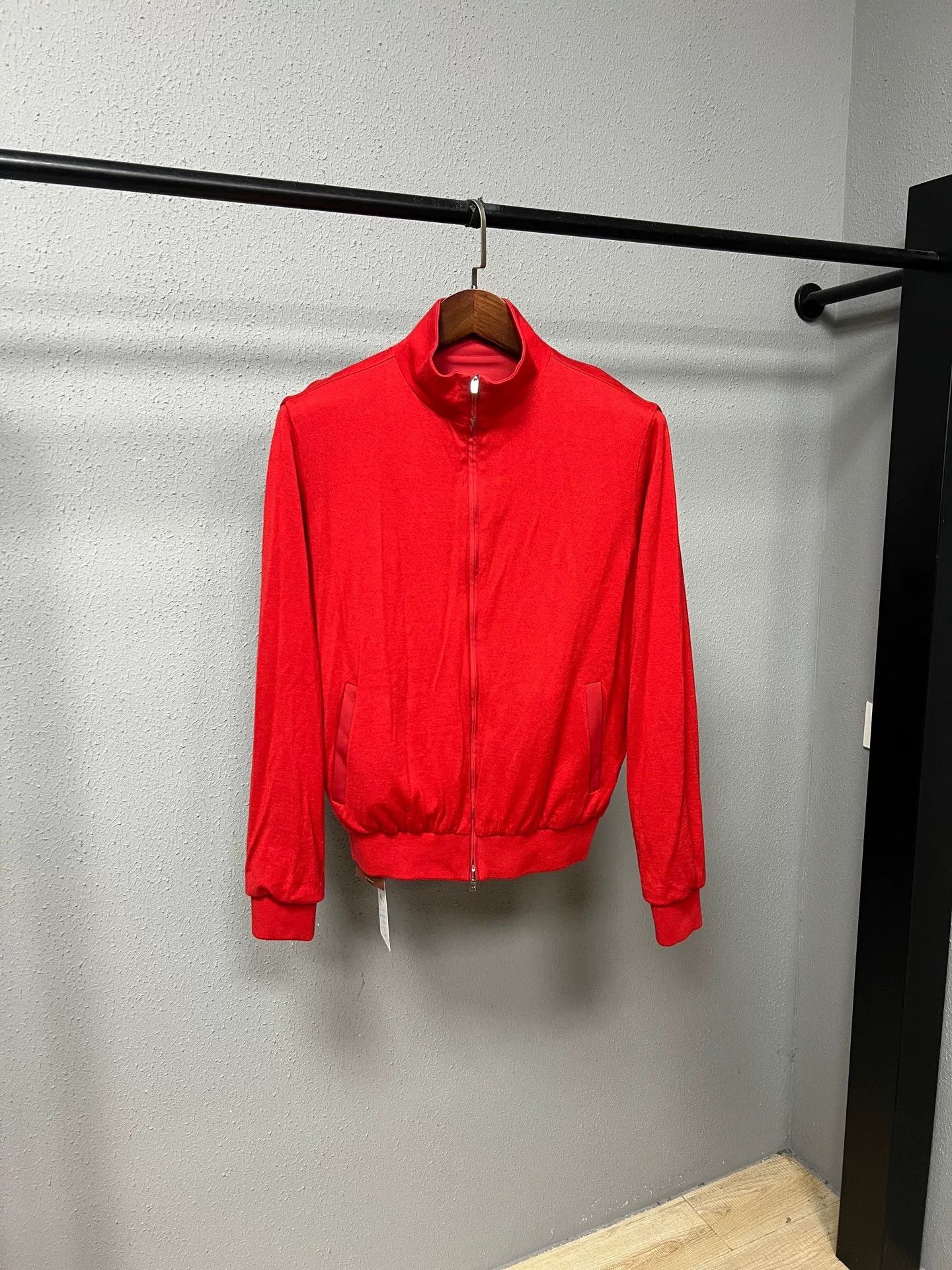 Loro Piana Loro Piana Red Reversible Bomber Size US L / EU 52-54 / 3 - 4 Thumbnail
