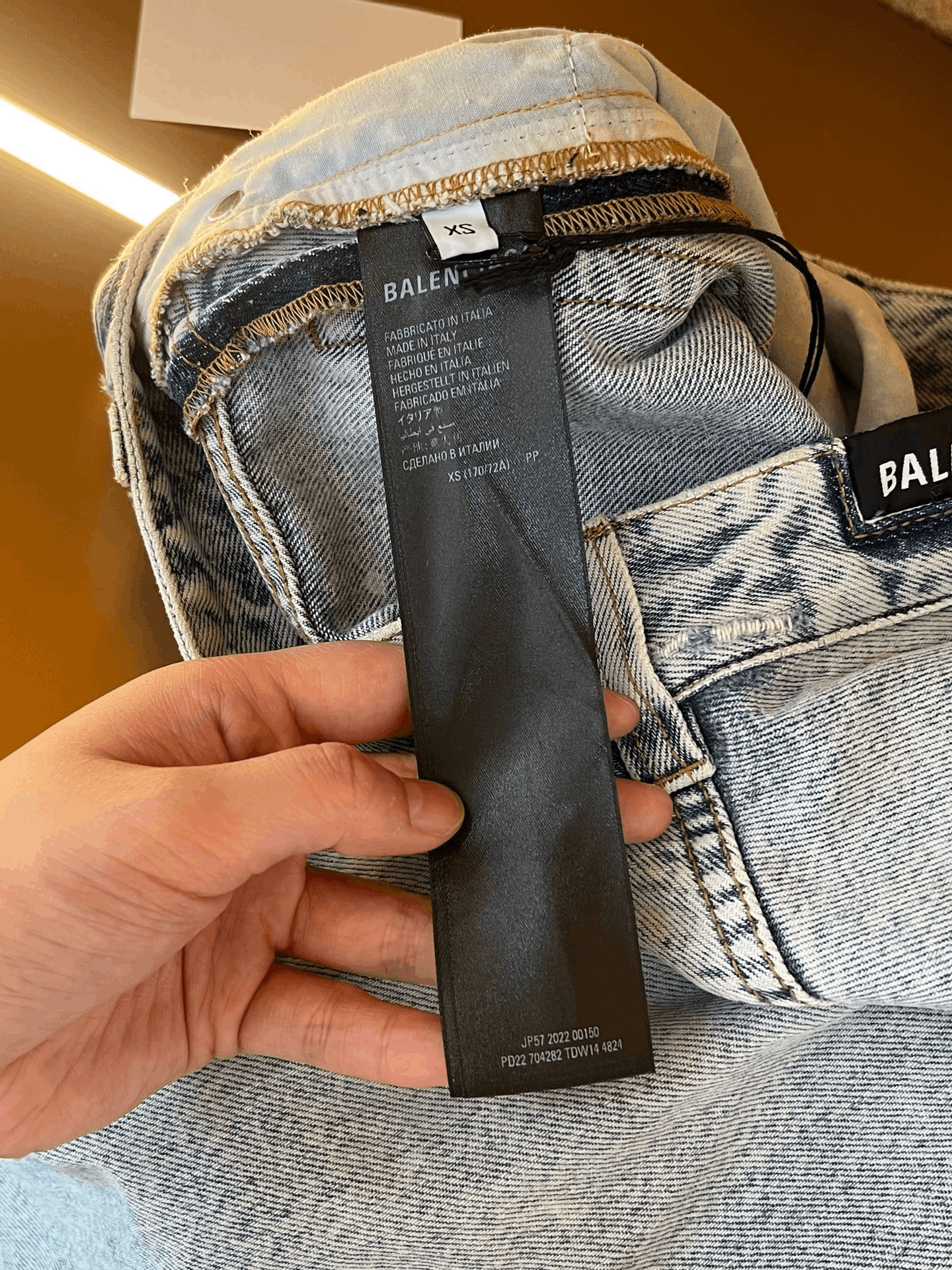 Balenciaga Balenciaga Pull Up Jeans Size 24" / US 00 / IT 34 - 4 Thumbnail