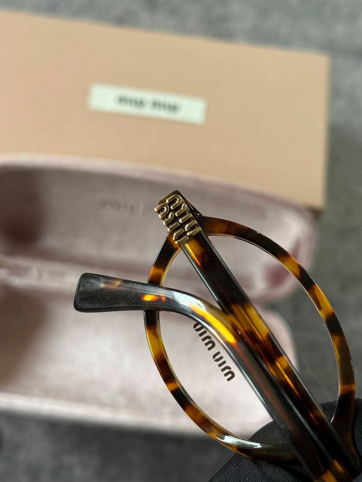 Miu Miu Miumiu Nerd Glasses Size ONE SIZE - 7 Thumbnail