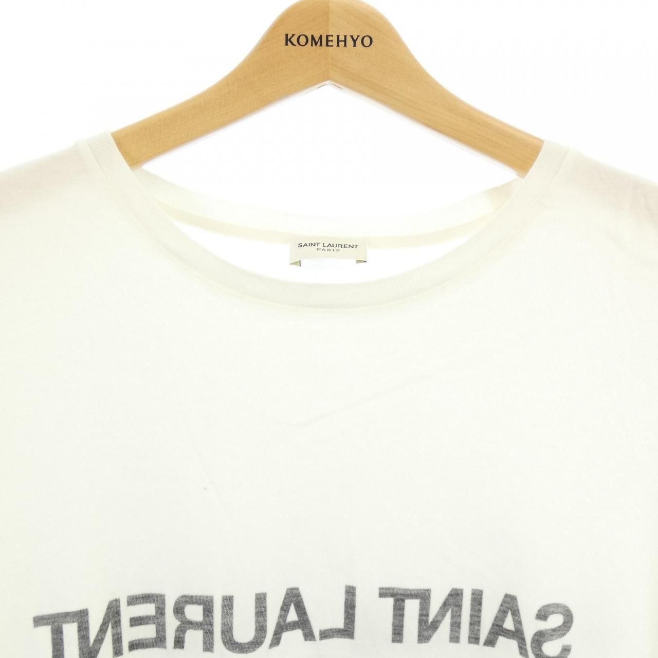 Yves Saint Laurent Yves Saint Laurent Saint Laurent Cotton T Shirt Textile T-Shirts 663278 DUTY FREE for USA Size ONE SIZE - 5 Thumbnail