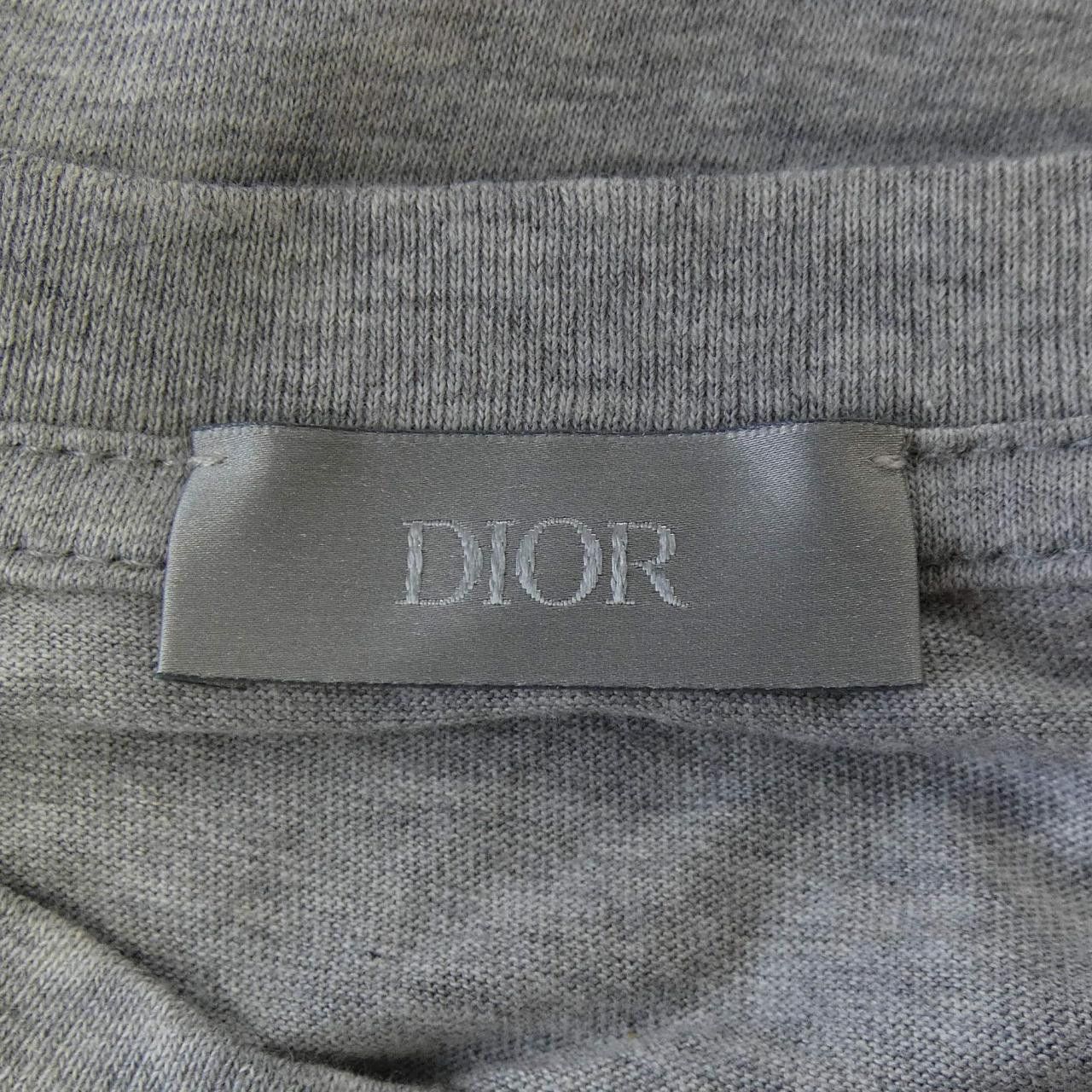 Dior Dior Dior Cotton T Shirt Textile T-Shirts 593J668D3018 DUTY FREE for USA Size ONE SIZE - 4 Thumbnail