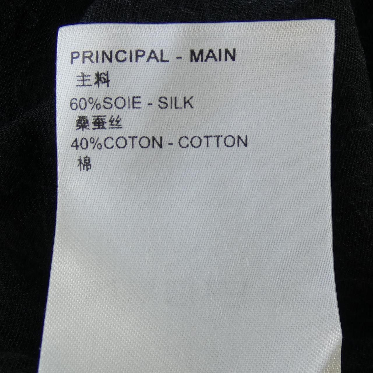 Louis Vuitton Louis Vuitton Louis Vuitton Mini Monogram Silk Blend Short Sleeve Shirt Textile Tops HPS51WZO6 DUTY FREE for USA Size ONE SIZE - 3 Thumbnail