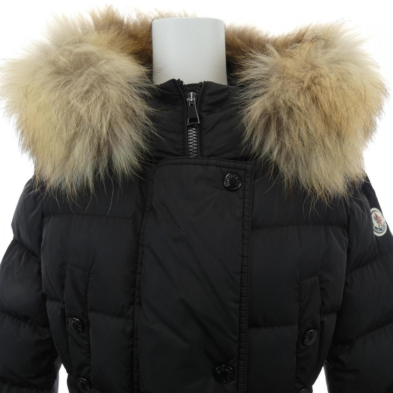 Moncler Moncler Moncler KHLOE down coat with raccoon fur hood Textile Outerwear KHLOE DUTY FREE for USA Size ONE SIZE - 6 Thumbnail