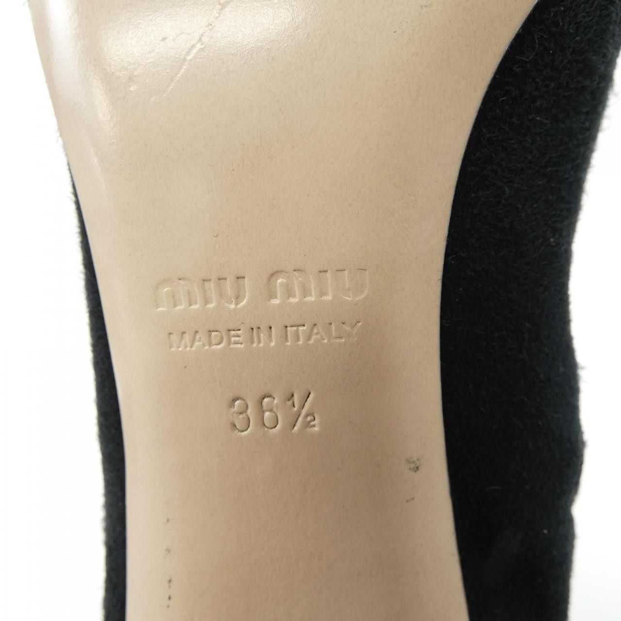 Miu Miu Miu Miu Miu Miu Long Boots Leather Shoes DUTY FREE for USA Size ONE SIZE - 6 Thumbnail