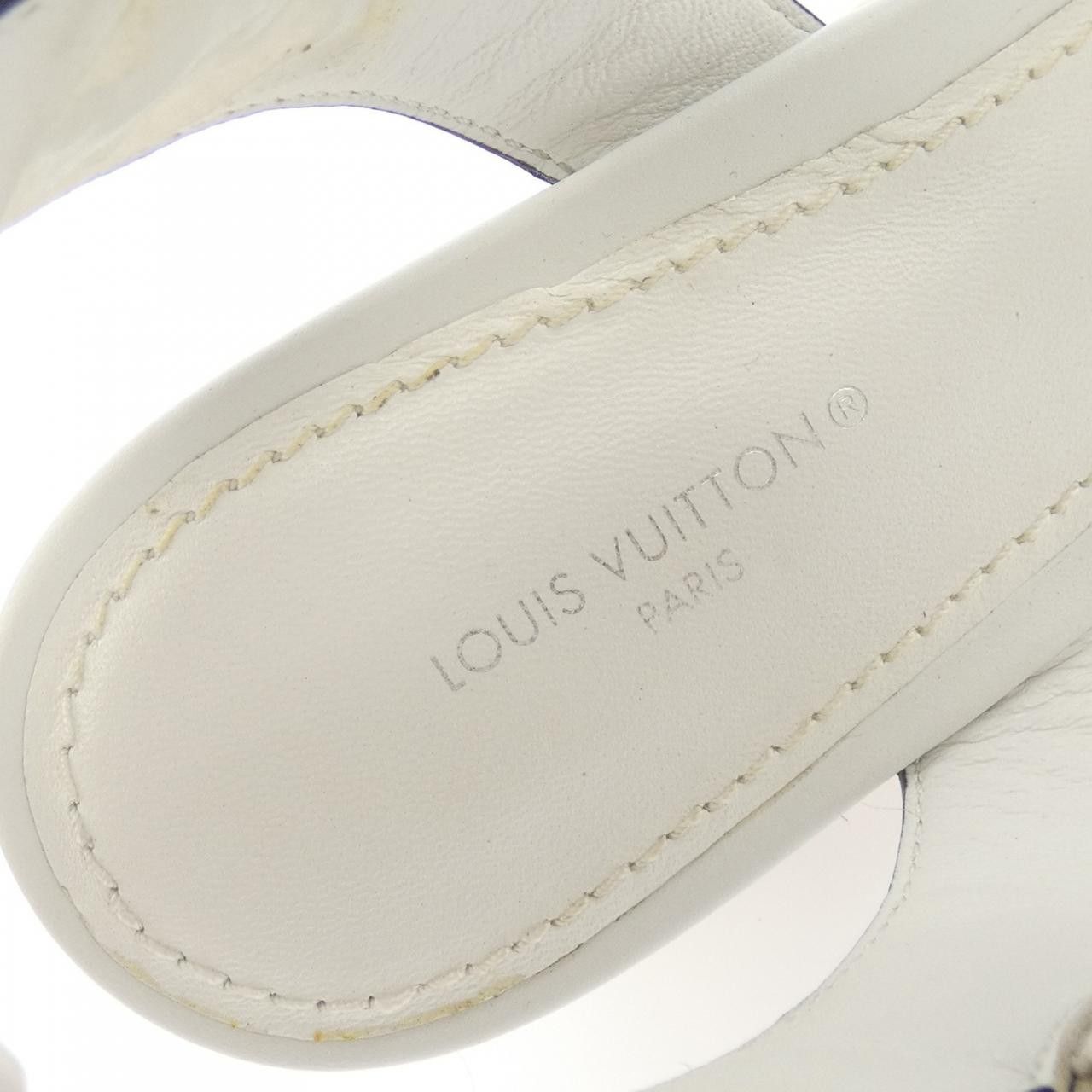 Louis Vuitton Louis Vuitton Louis Vuitton Starboard Line Sandals Leather Shoes DUTY FREE for USA Size ONE SIZE - 6 Thumbnail