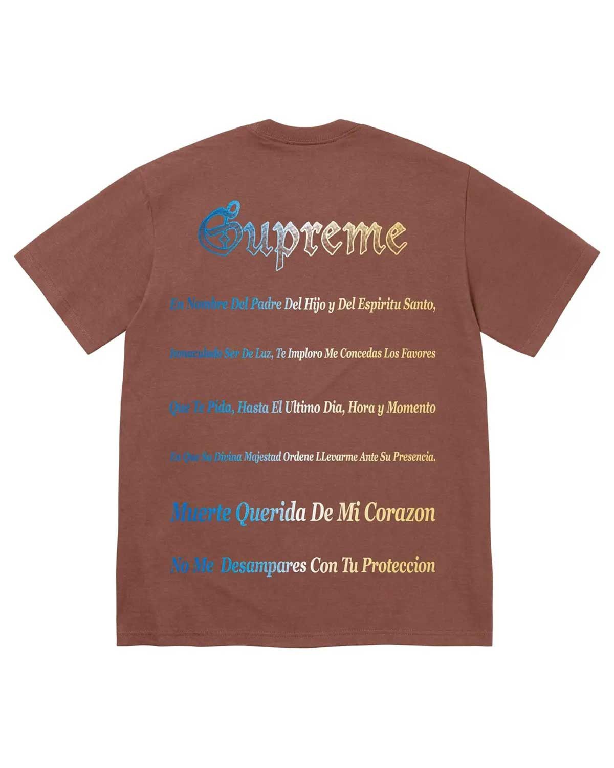 Supreme Grim Reaper Tee Brown Size US M / EU 48-50 / 2 - 2 Thumbnail