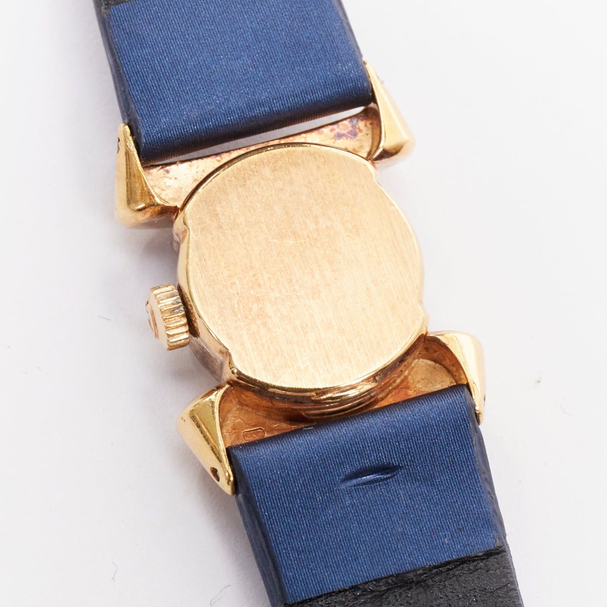 Omega OMEGA Vintage diamond ruby blue satin cocktail watch Size ONE SIZE - 6 Thumbnail