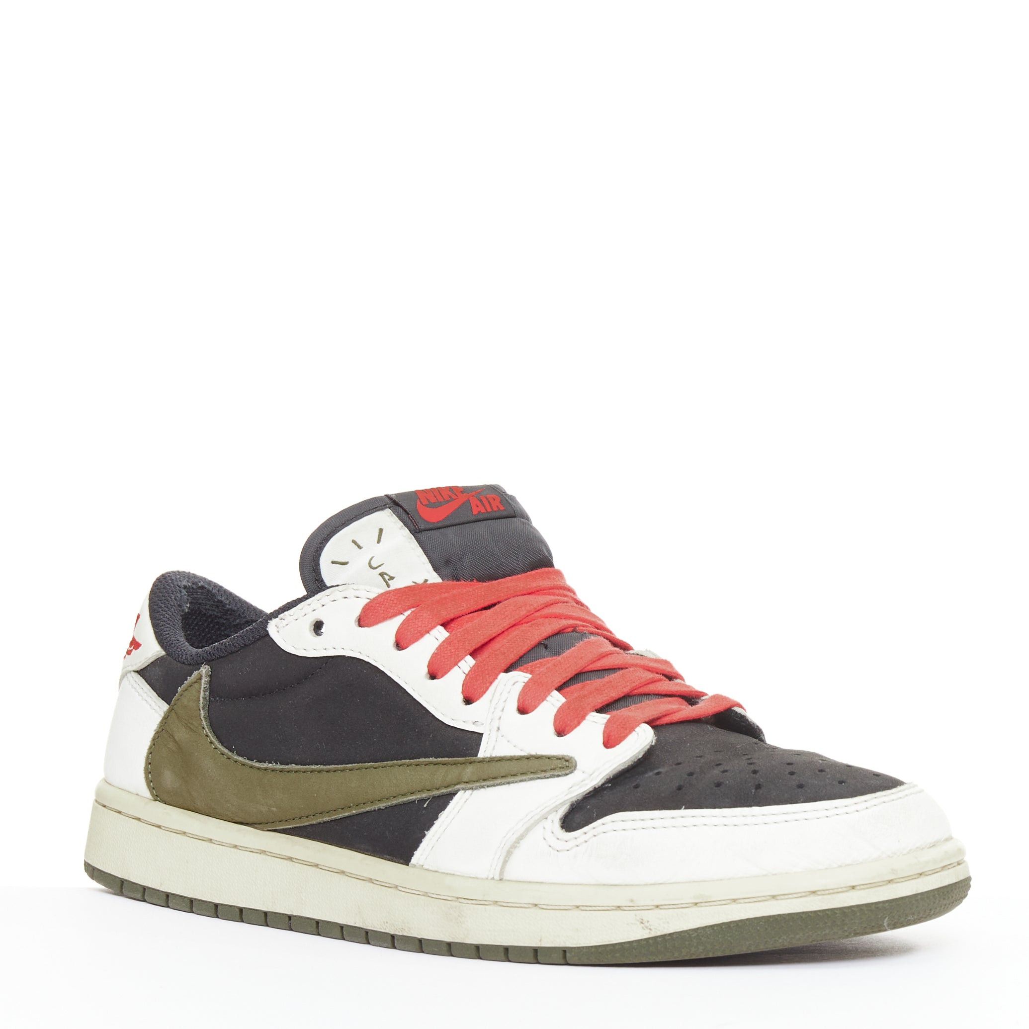Nike Nike Travis Scott Air Jordan 1 Retro Low OG SP Medium Olive low top sneaker EU40 Size US 7 / EU 40 - 2 Thumbnail
