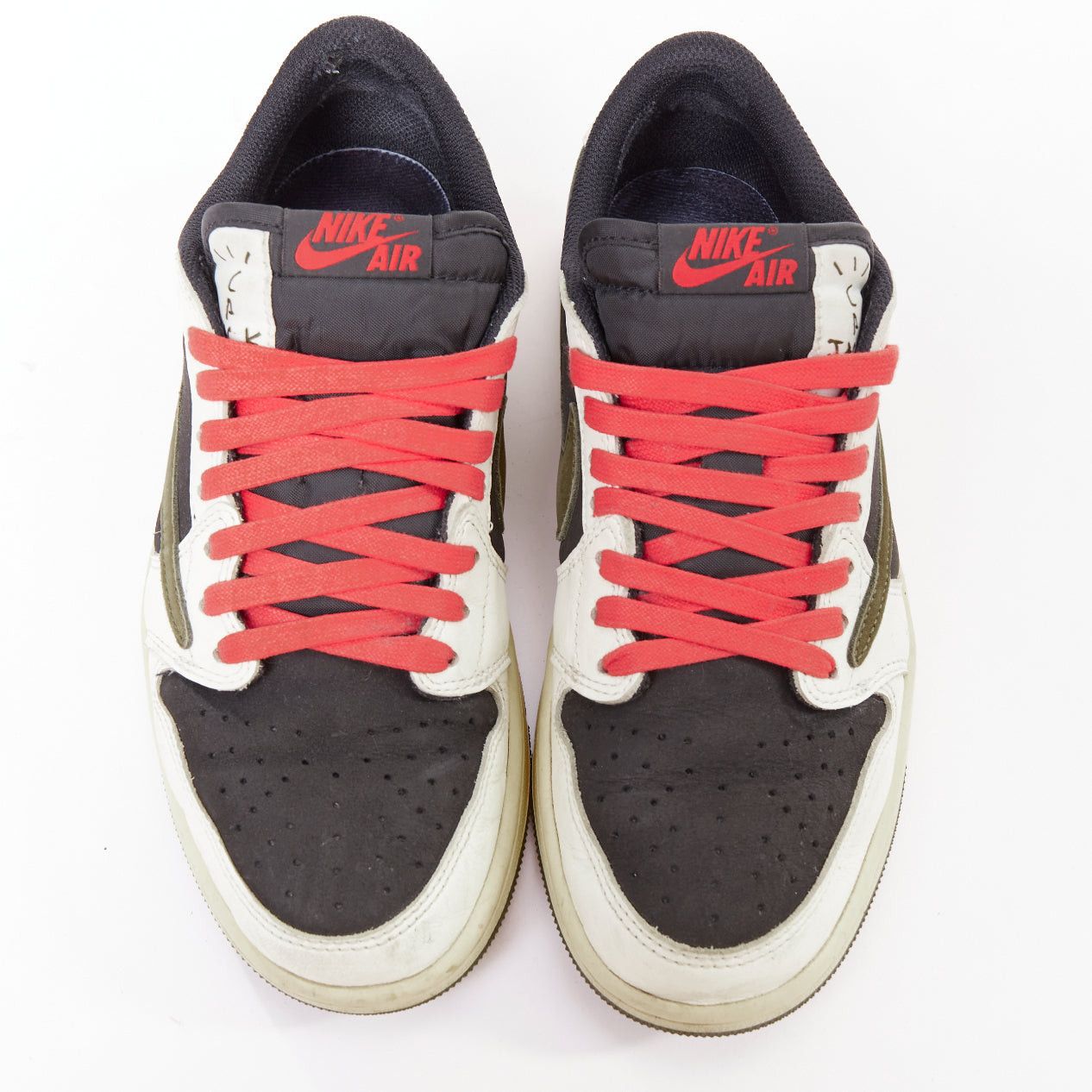Nike Nike Travis Scott Air Jordan 1 Retro Low OG SP Medium Olive low top sneaker EU40 Size US 7 / EU 40 - 3 Thumbnail