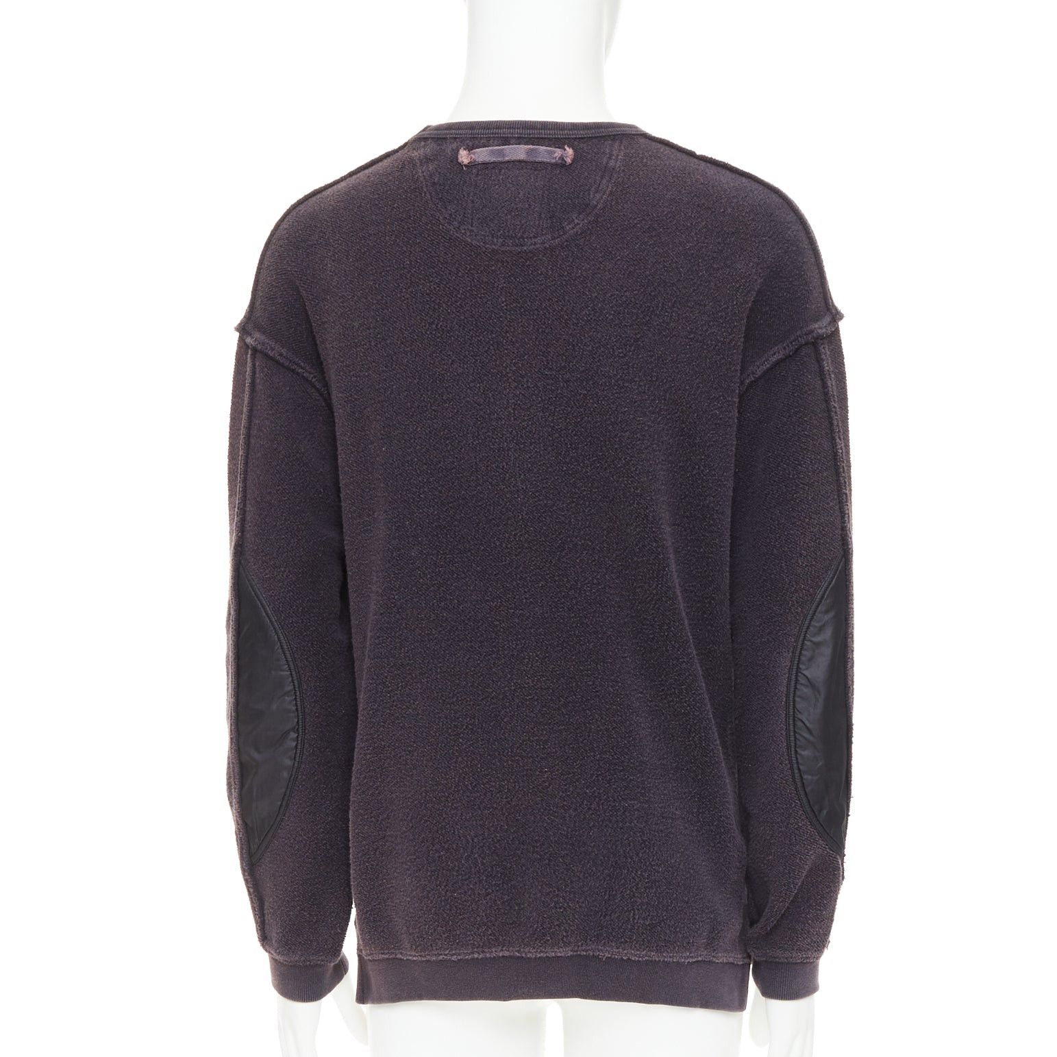 Other NVY Nick Wooster United Arrow Reversed purple textured inside out washed sweater S Size US S / EU 44-46 / 1 - 5 Thumbnail