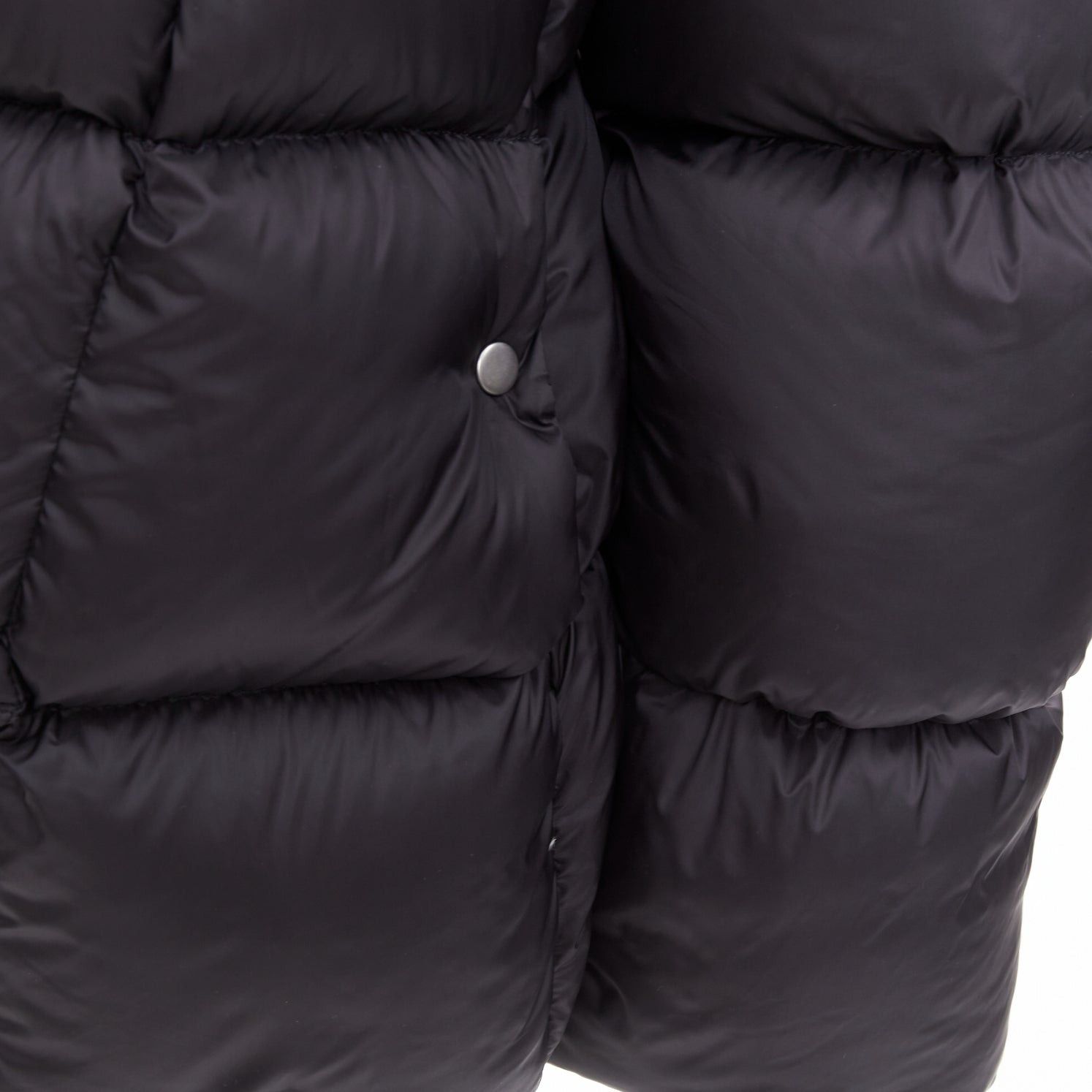 Rick Owens RICK OWENS 2022 Strobe black goose down oversized cocoon boxy puffer bomber IT48 M Size US M / EU 48-50 / 2 - 8 Thumbnail