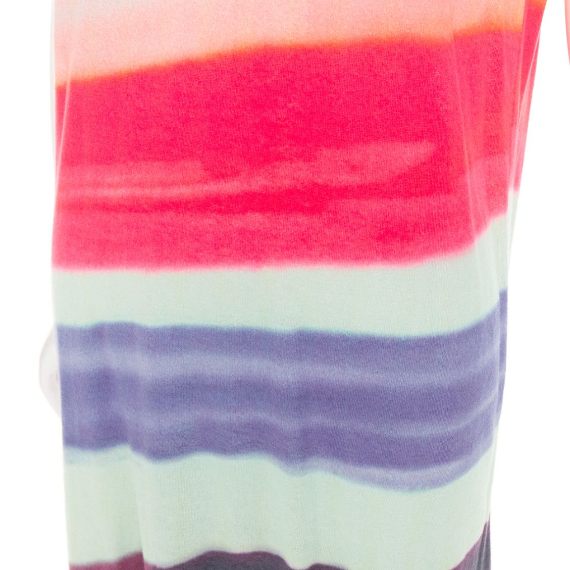 Dries Van Noten DRIES VAN NOTEN 2021 Len Lye Runway multicolor print shoulder pad tshirt dress S Size S / US 4 / IT 40 - 2 Thumbnail