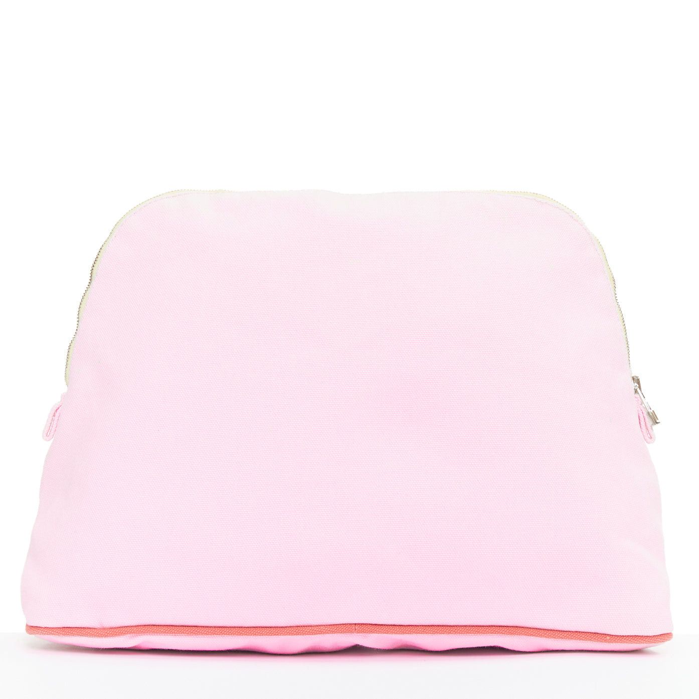 Hermes HERMES Circus Bolide Case in Pale Pink Embroidered Canvas toileries bag Size ONE SIZE - 4 Thumbnail