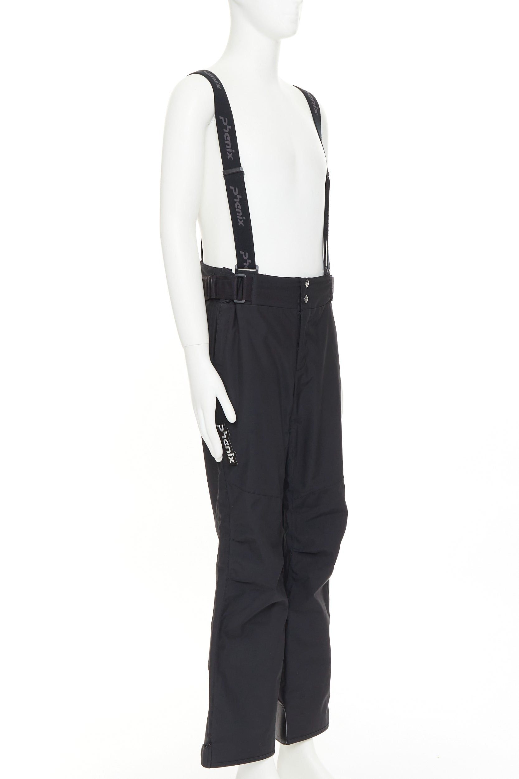 Phenix PHENIX black technical suspenders alpine ski pants snow gaiters IT50 L Size US 32 / EU 48 - 3 Thumbnail