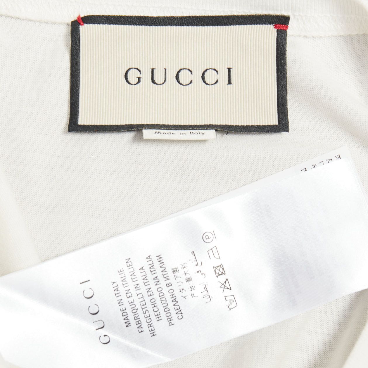 Gucci GUCCI Mystic Cat Sequin embroidered GG logo oversized tshirt XS Size XS / US 0-2 / IT 36-38 - 8 Thumbnail