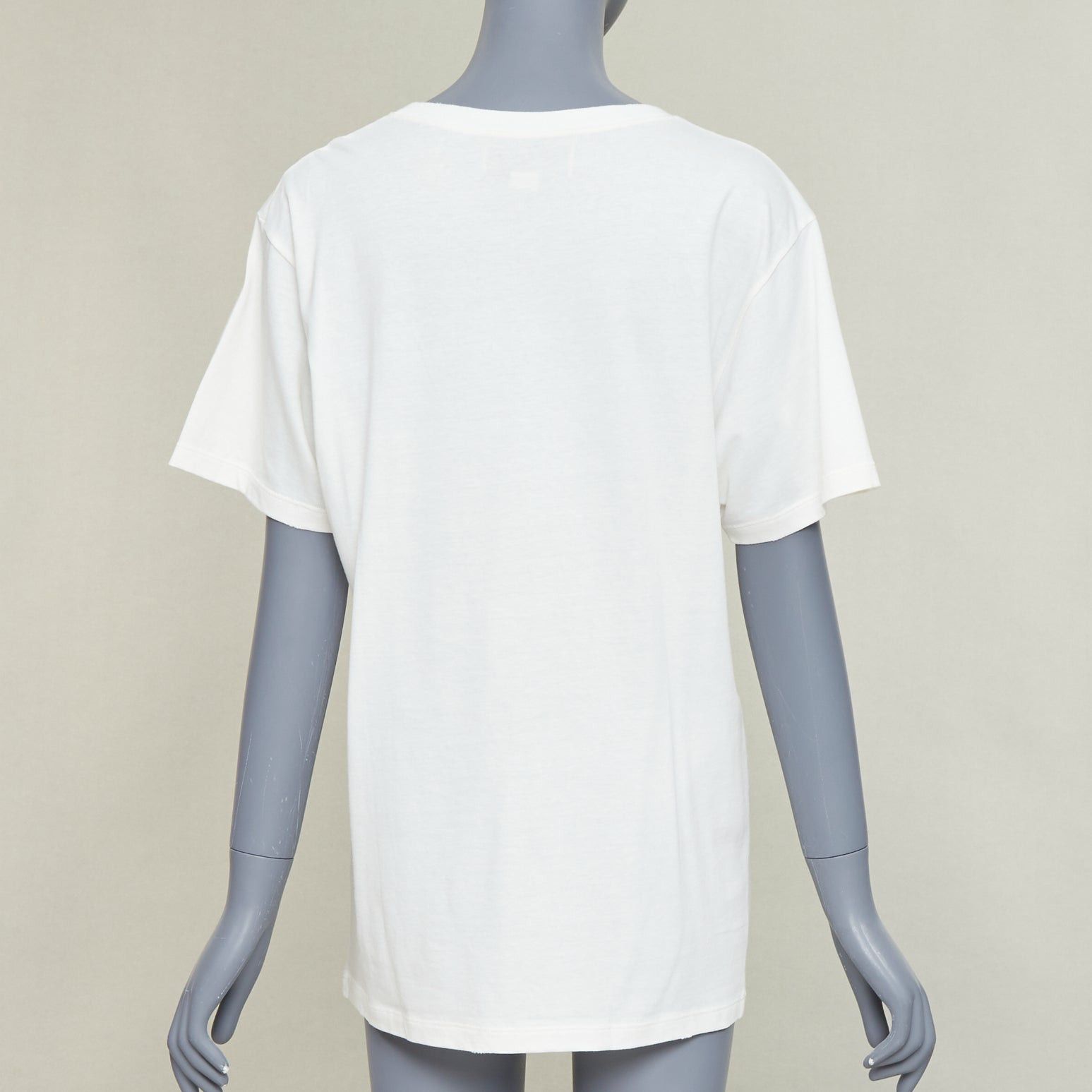 Gucci GUCCI Mystic Cat Sequin embroidered GG logo oversized tshirt XS Size XS / US 0-2 / IT 36-38 - 5 Thumbnail