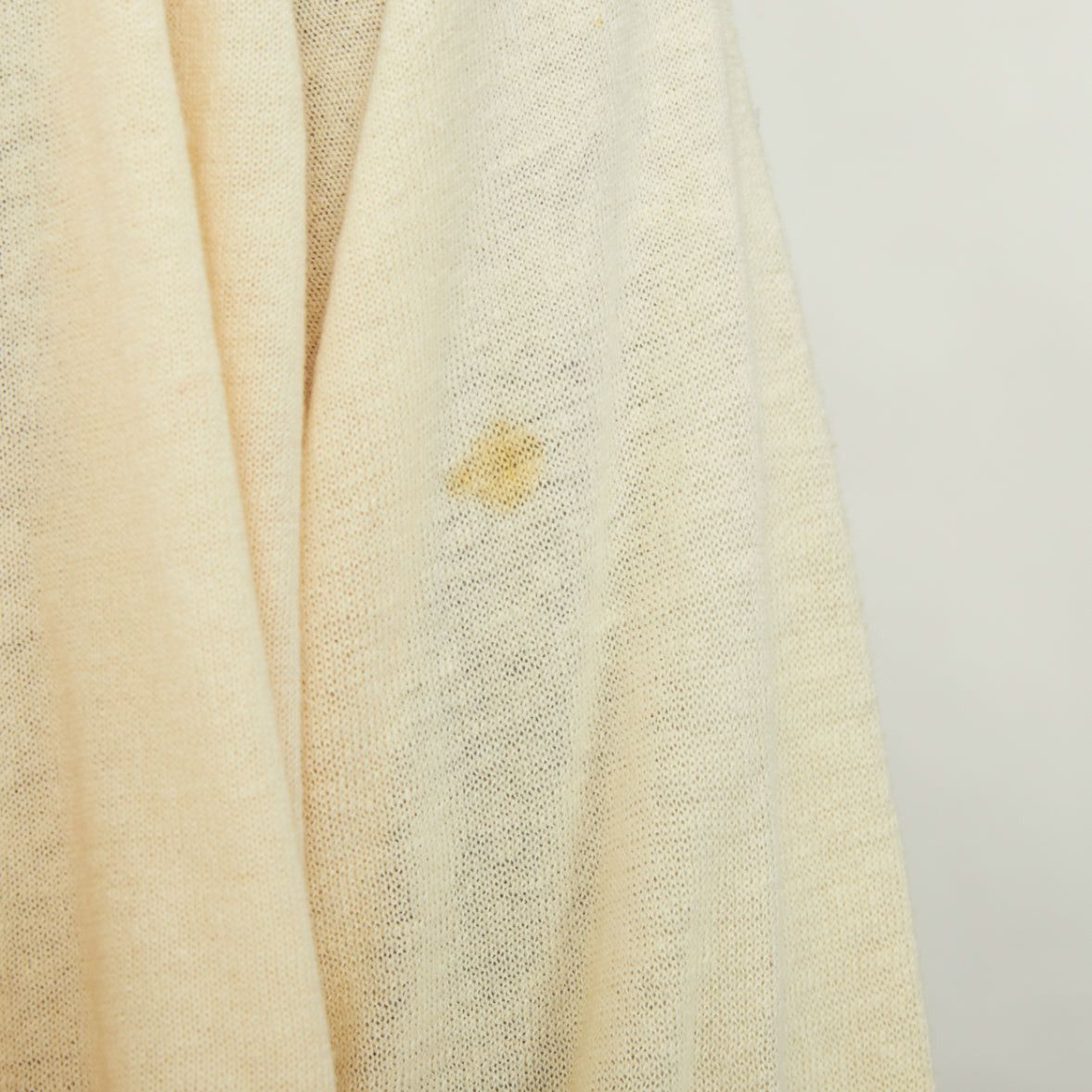 Sacai SACAI 2007 yellow cotton white sequin trim cardigan sweater vest twin set JP2 M Size M / US 6-8 / IT 42-44 - 9 Thumbnail