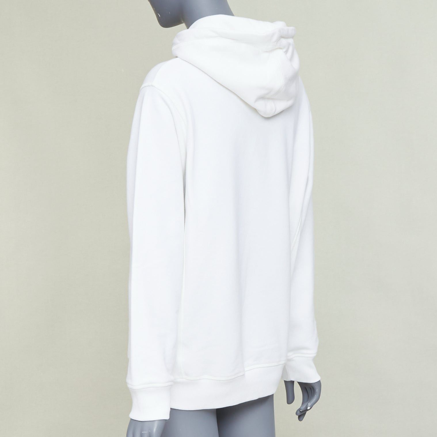 Dior DIOR HOMME Shawn Stussy 2020 Runway Shock The World logo embroidered hoodie XXS Size US XS / EU 42 / 0 - 6 Thumbnail