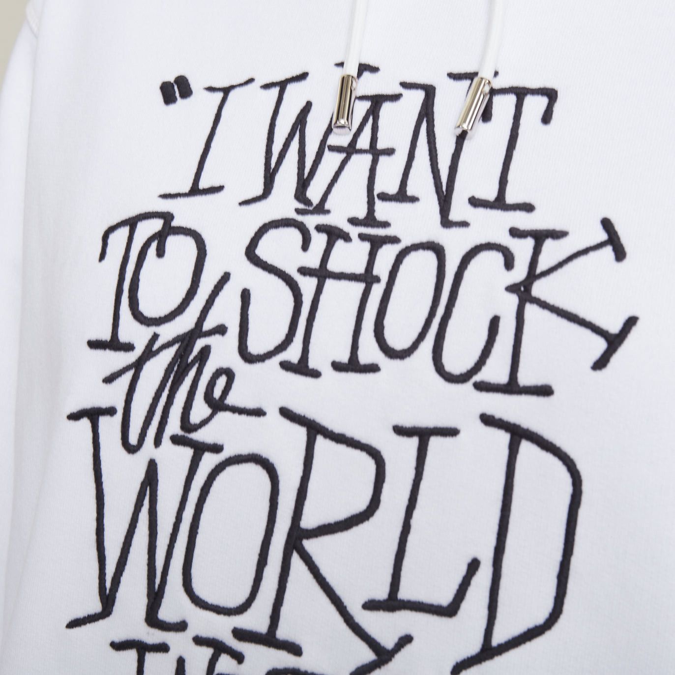 Dior DIOR HOMME Shawn Stussy 2020 Runway Shock The World logo embroidered hoodie XXS Size US XS / EU 42 / 0 - 7 Thumbnail