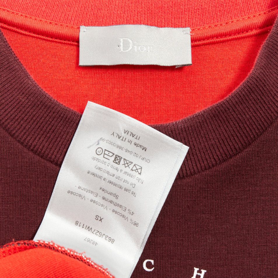 Dior DIOR HOMME 2018 Late Night Paris burgundy neoprene logo sleeveless sweatshirt XS Ahn Hyo-Seop Size US XS / EU 42 / 0 - 8 Thumbnail